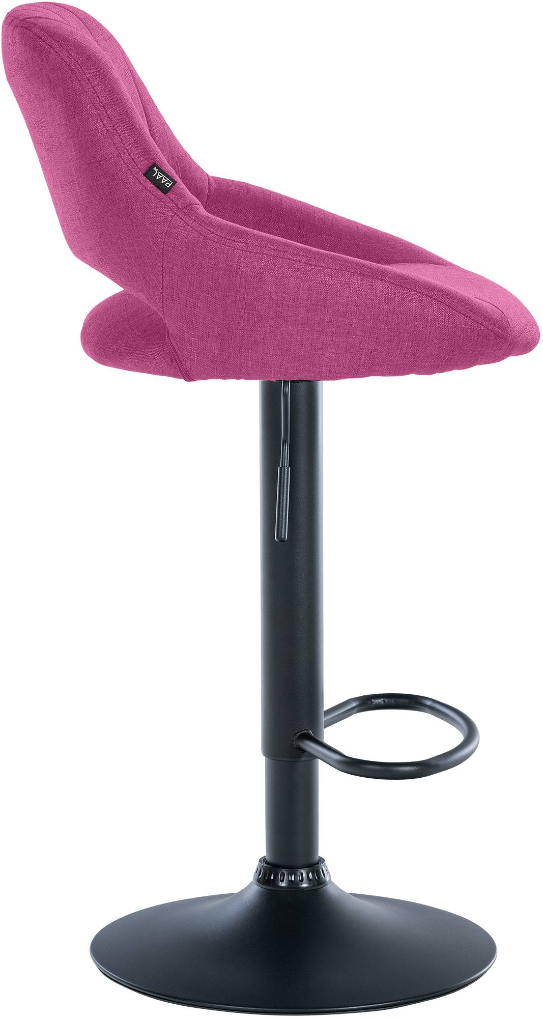 2er Set Barhocker Milet Stoff B, lila