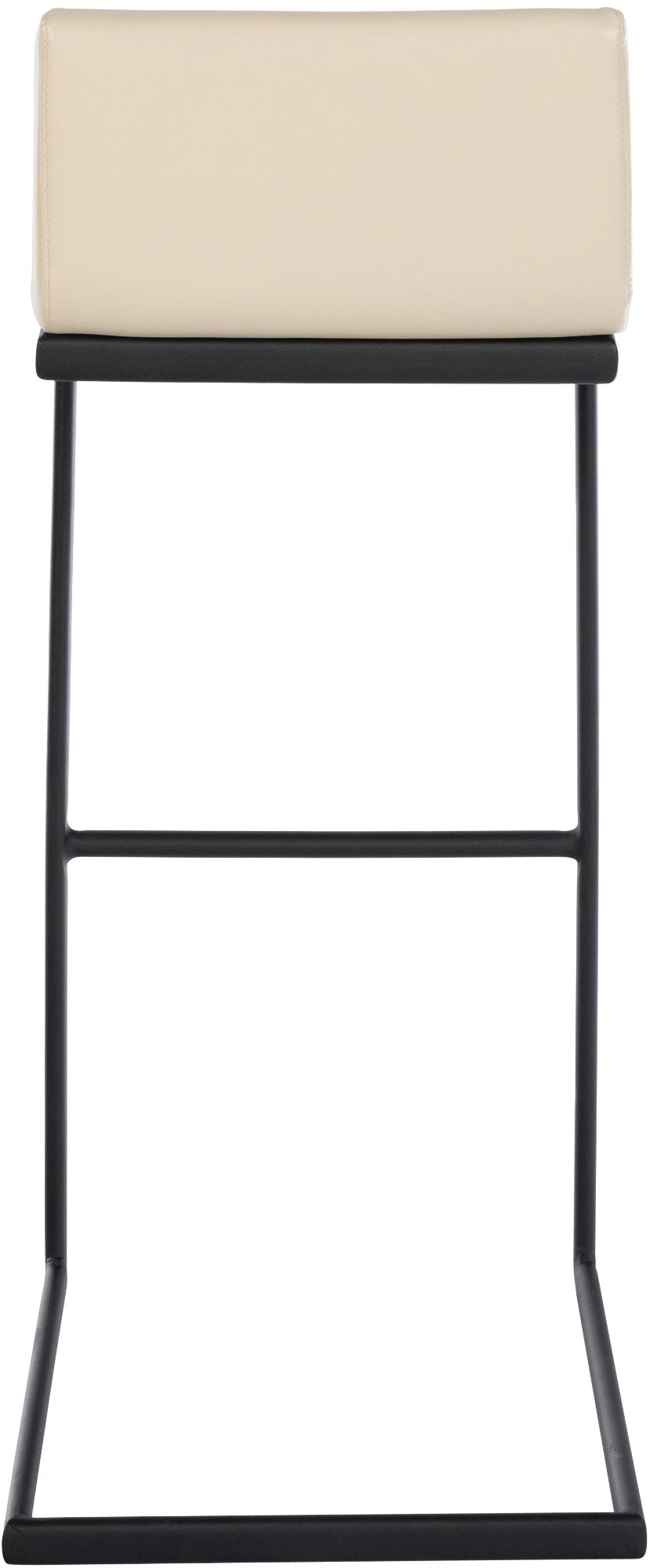 Barhocker Newport Kunstleder B, creme