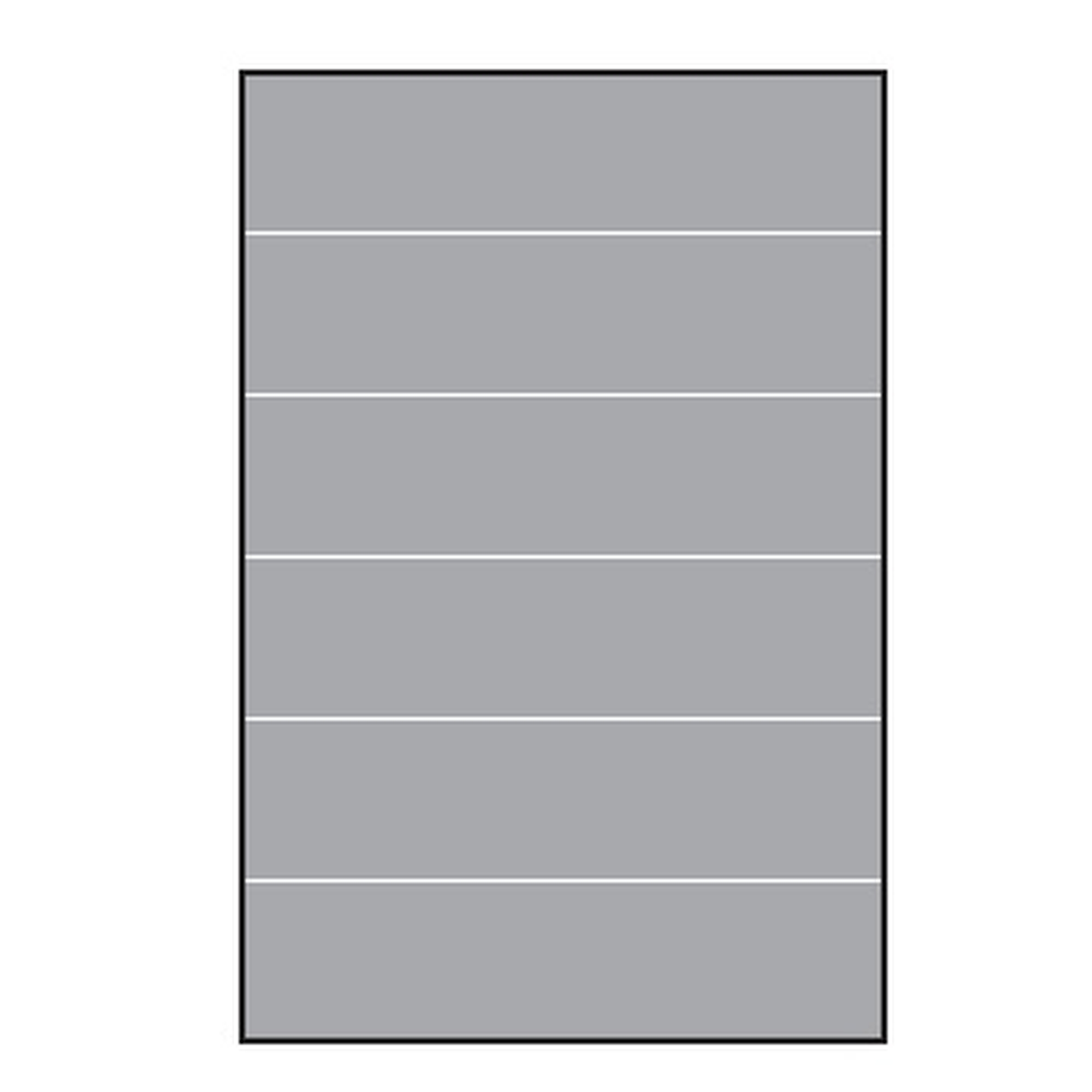 VETRO Glasscheibe, B 1200 x H 1800 mm, Streifen-Dekor 82, satiniert