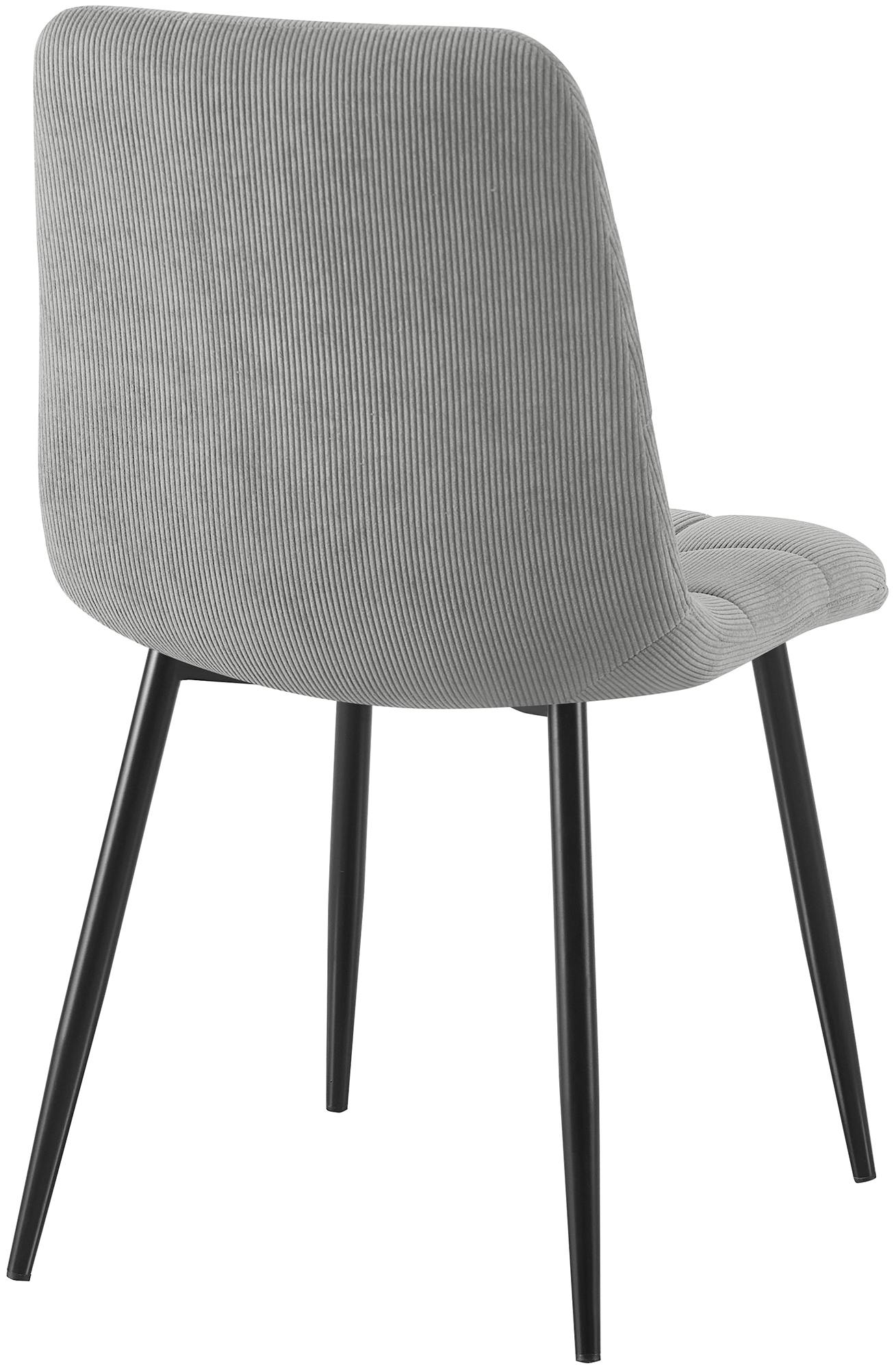 Esszimmerstuhl Tilde Cord, grau