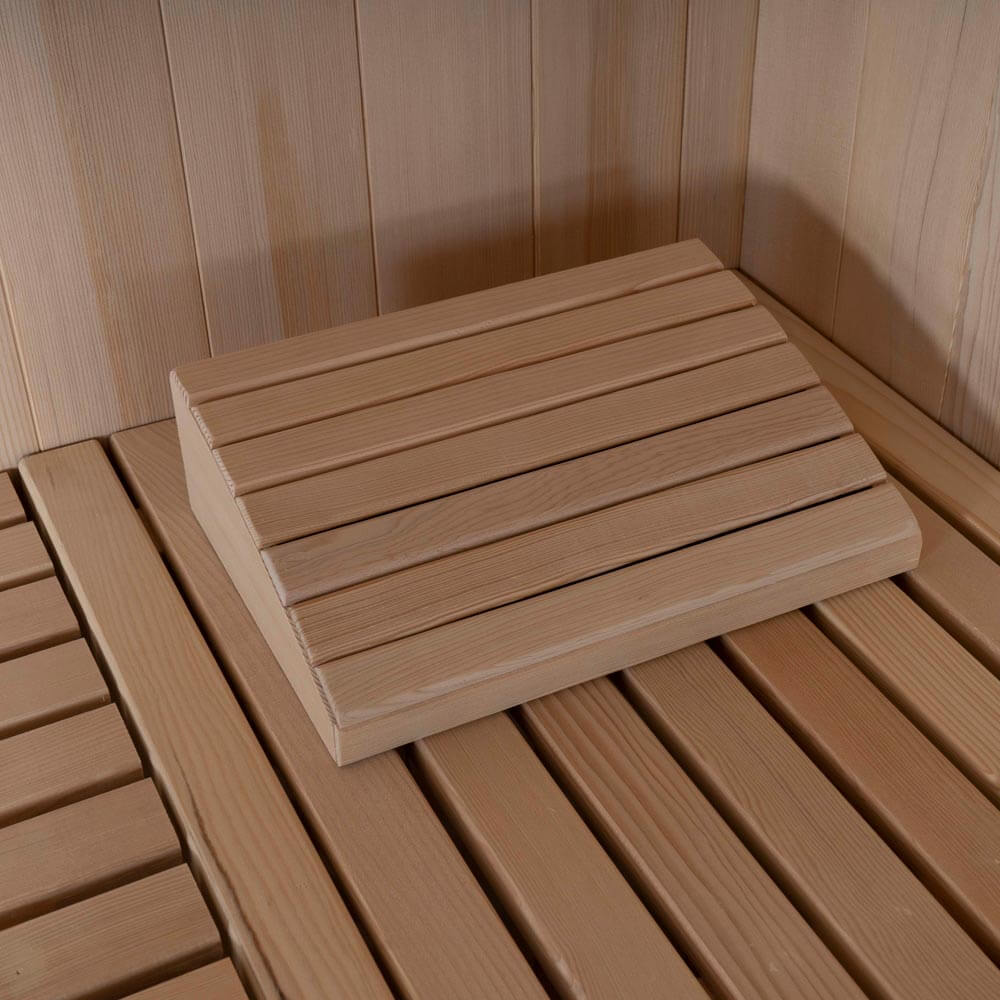 Traditionelle Sauna SKYLINE BIG XL - 200 x 200 cm für 6 Personen
