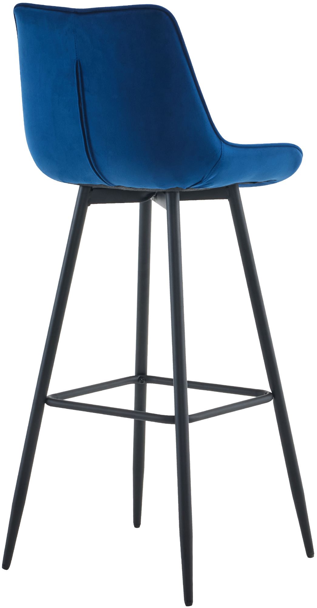 Barhocker Dartford Samt, blau