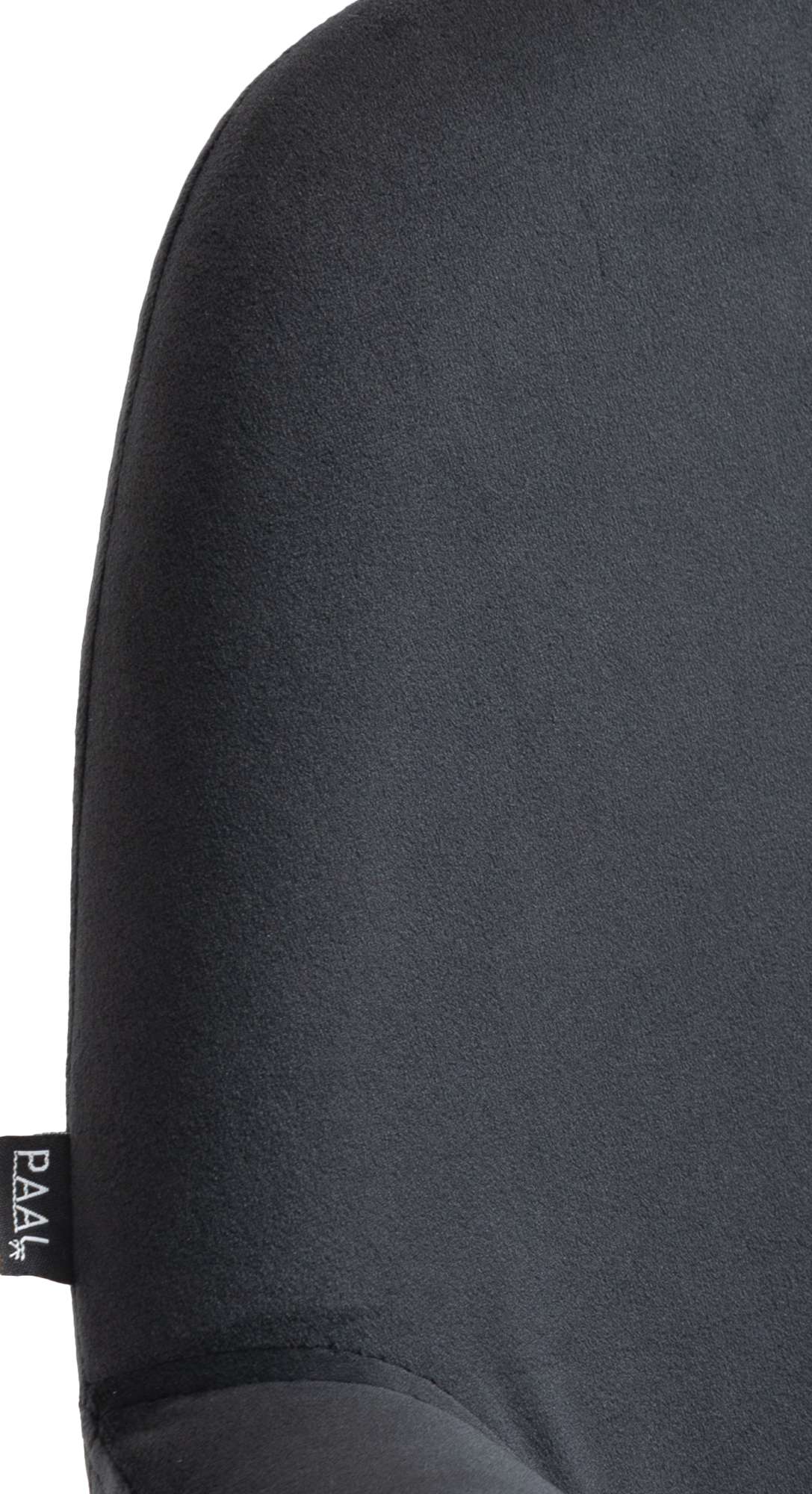 2er Set Barhocker Braga Samt weiß, schwarz