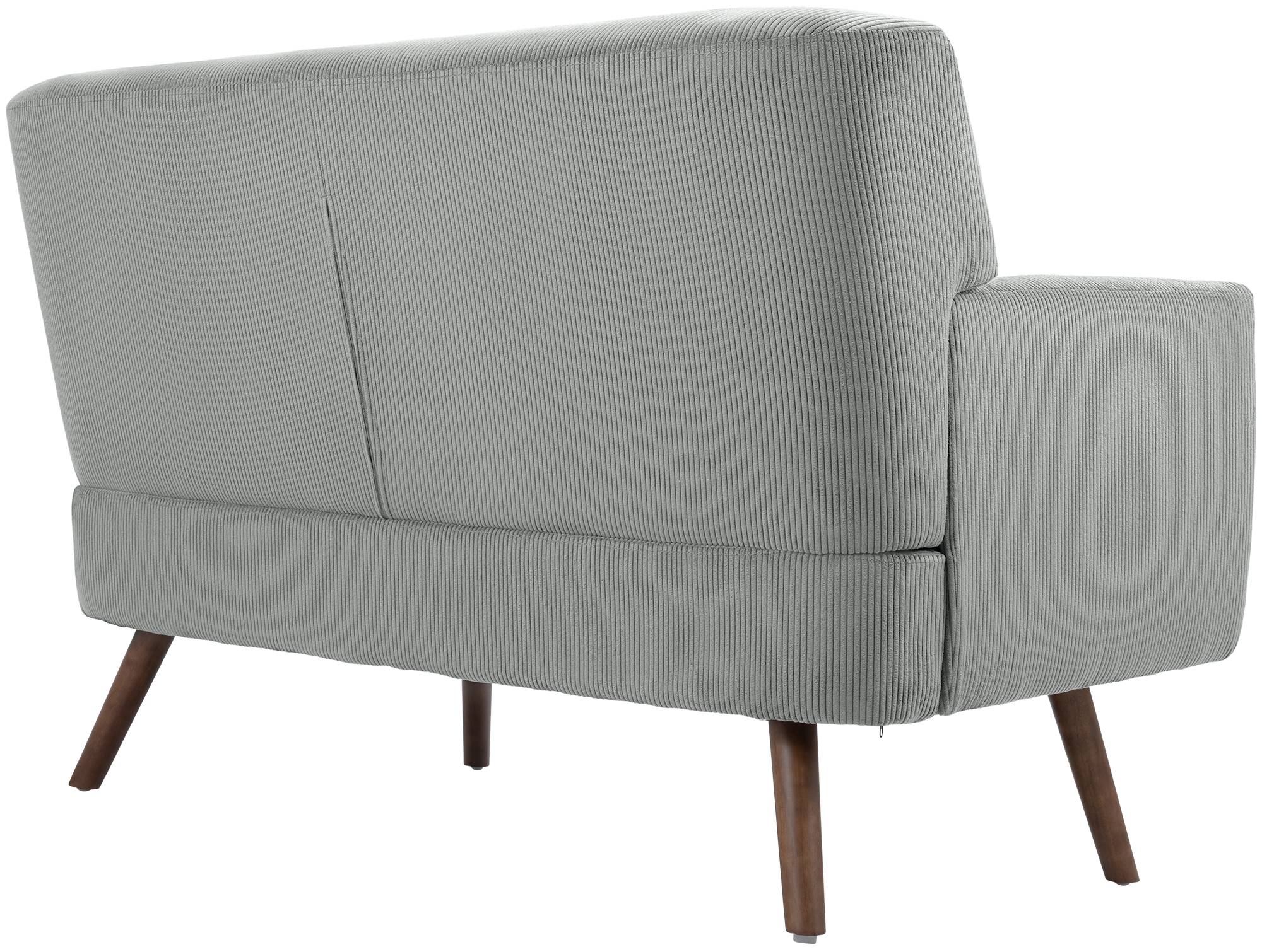 Sofa Kioni Cord, grau