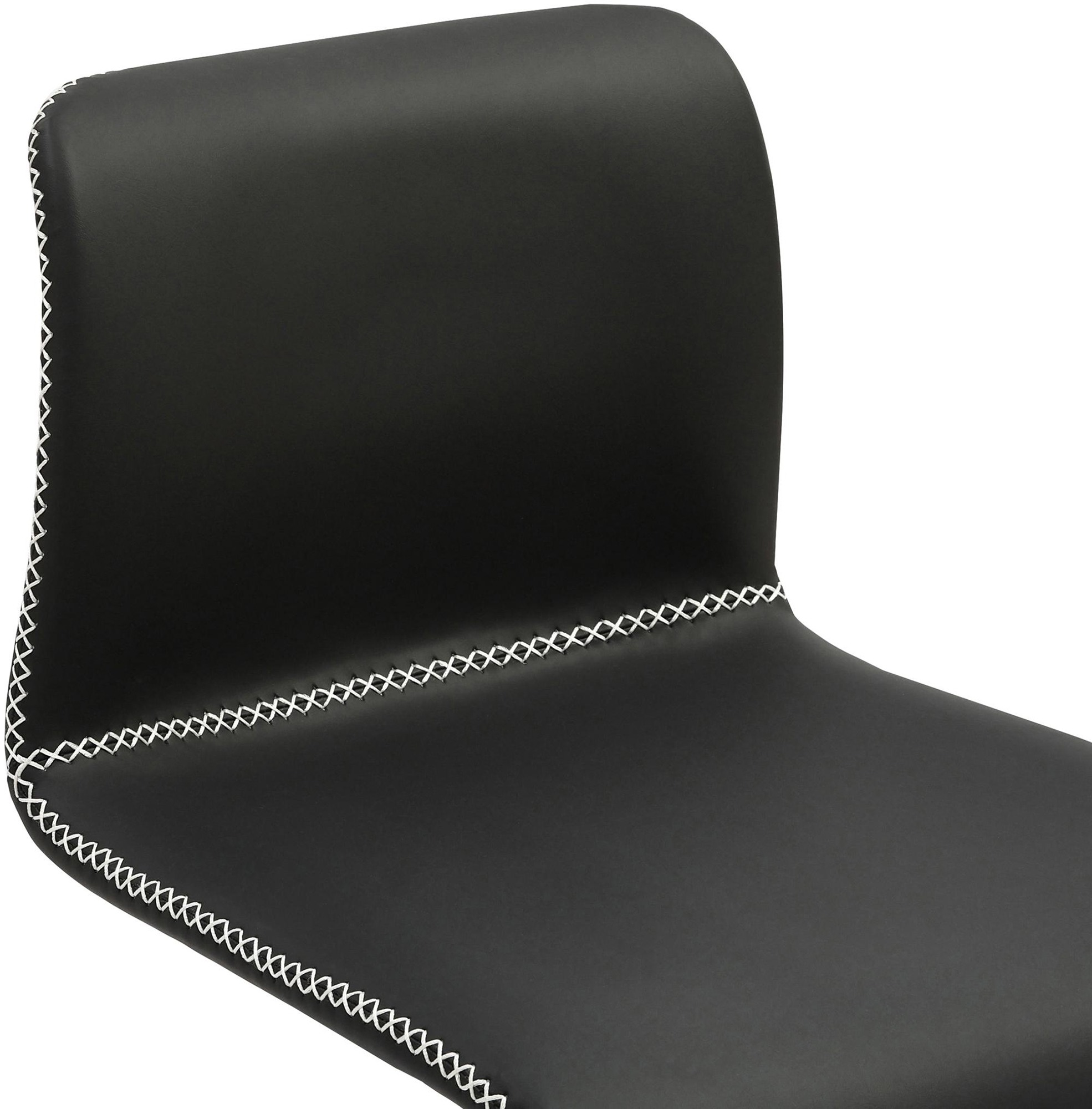 Barhocker Henchy Kunstleder, schwarz