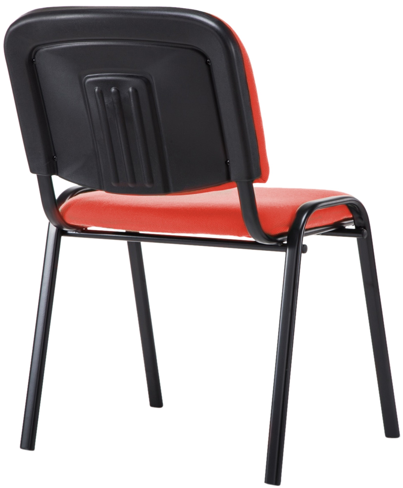 Besucherstuhl Ken V2 Stoff, rot