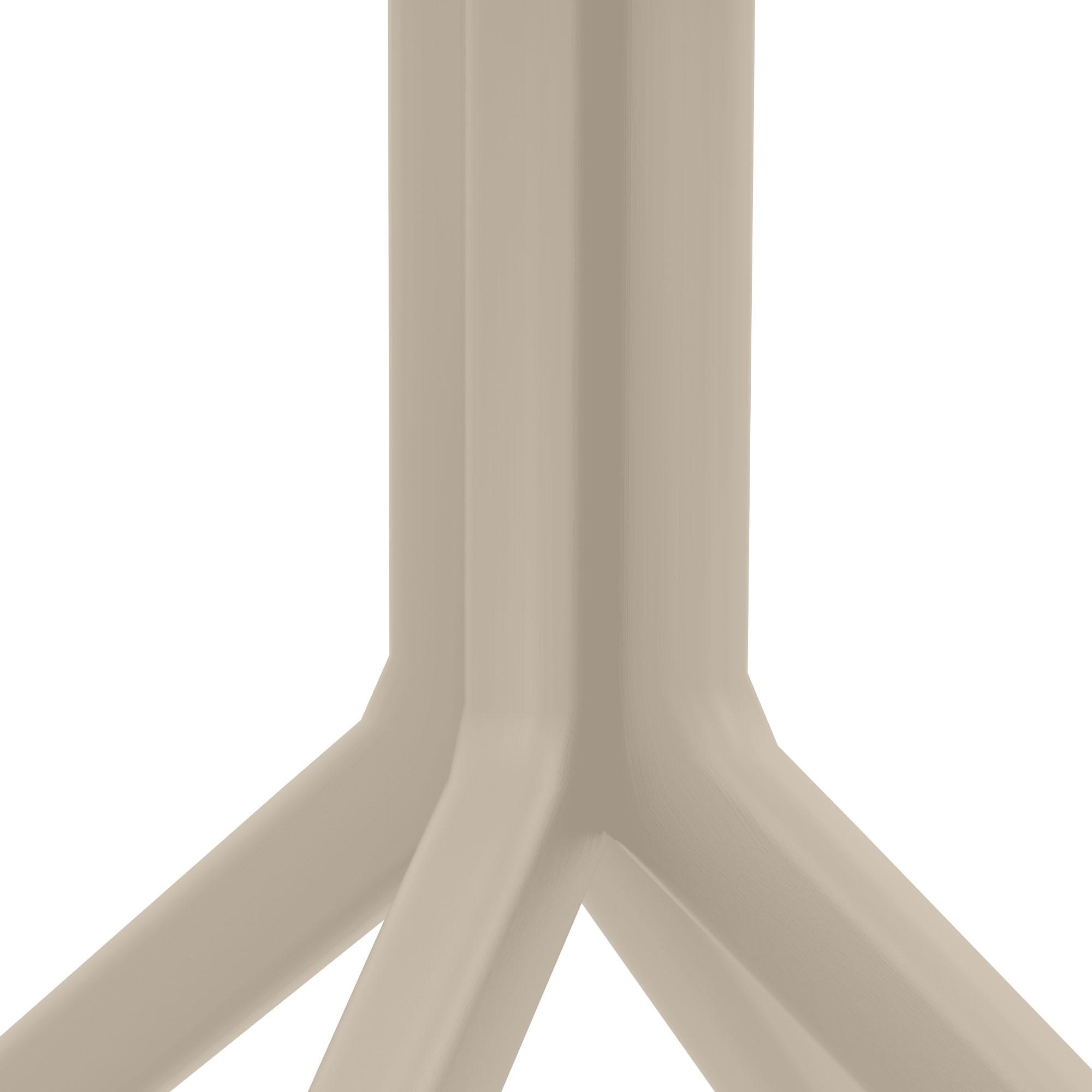 Tisch Sky 80 cm, taupe