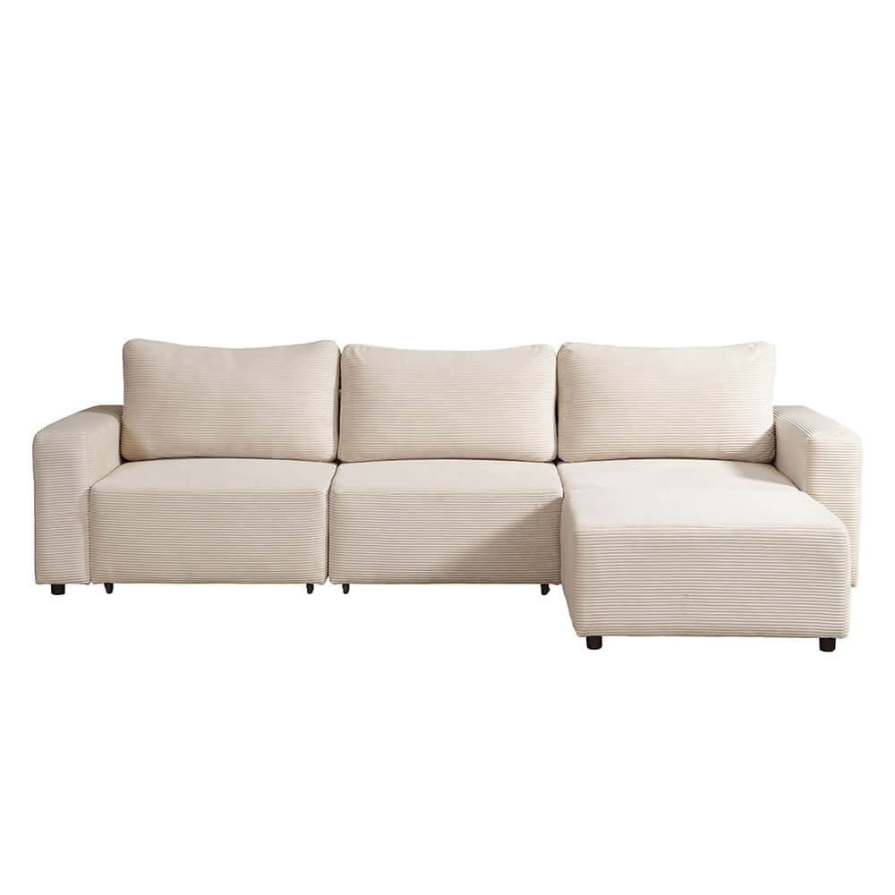 Modulares Schlafsofa VINA Beige - 295 x 168 cm