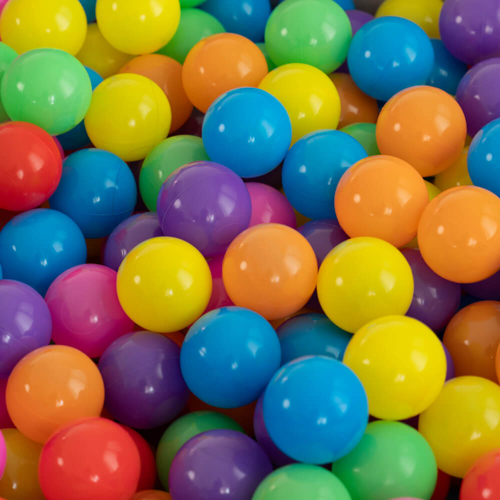 Spielbälle für Bällebad SPIN – 480 Stück Bunt