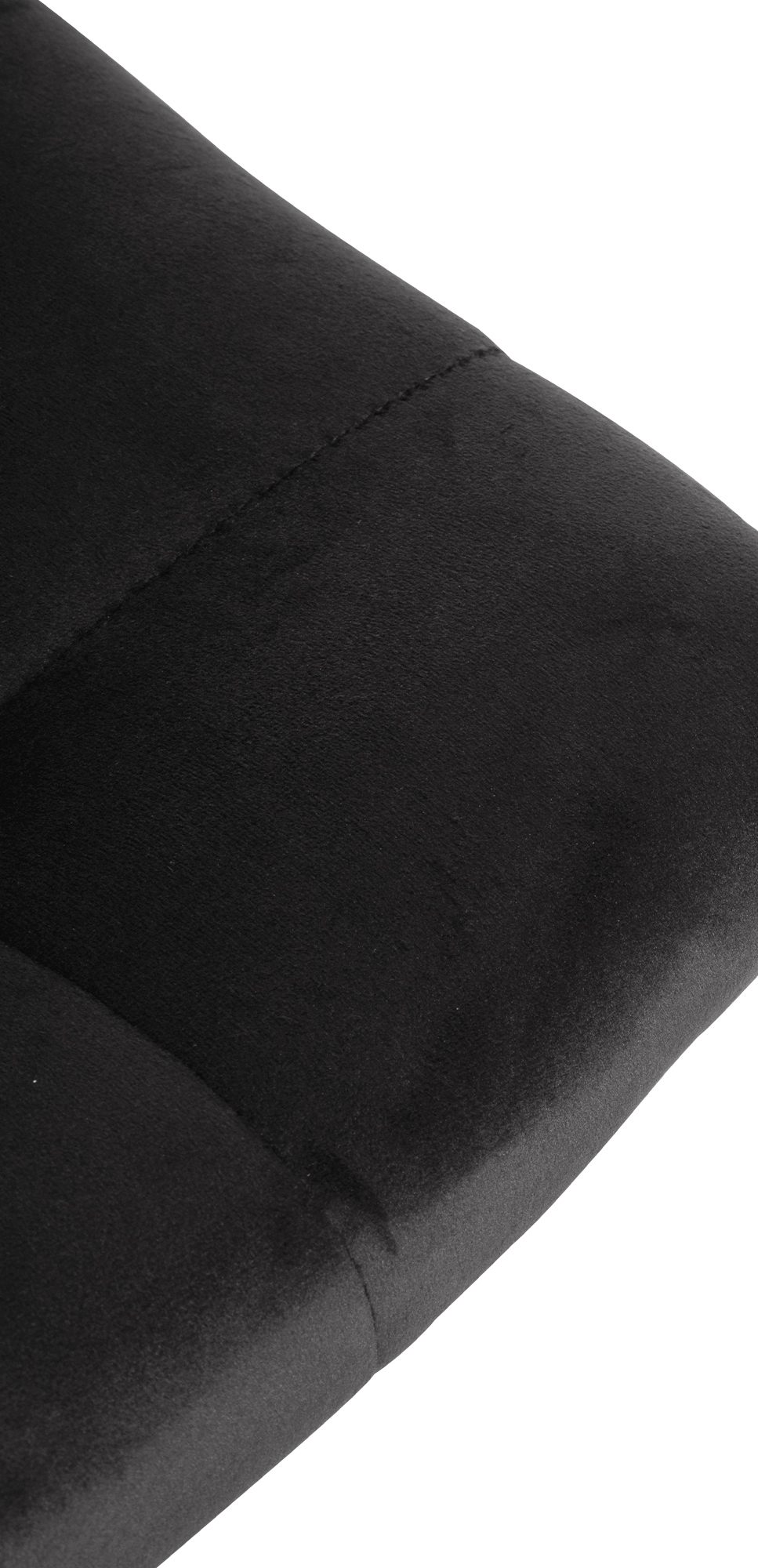 Barhocker Jerry Samt schwarz, schwarz