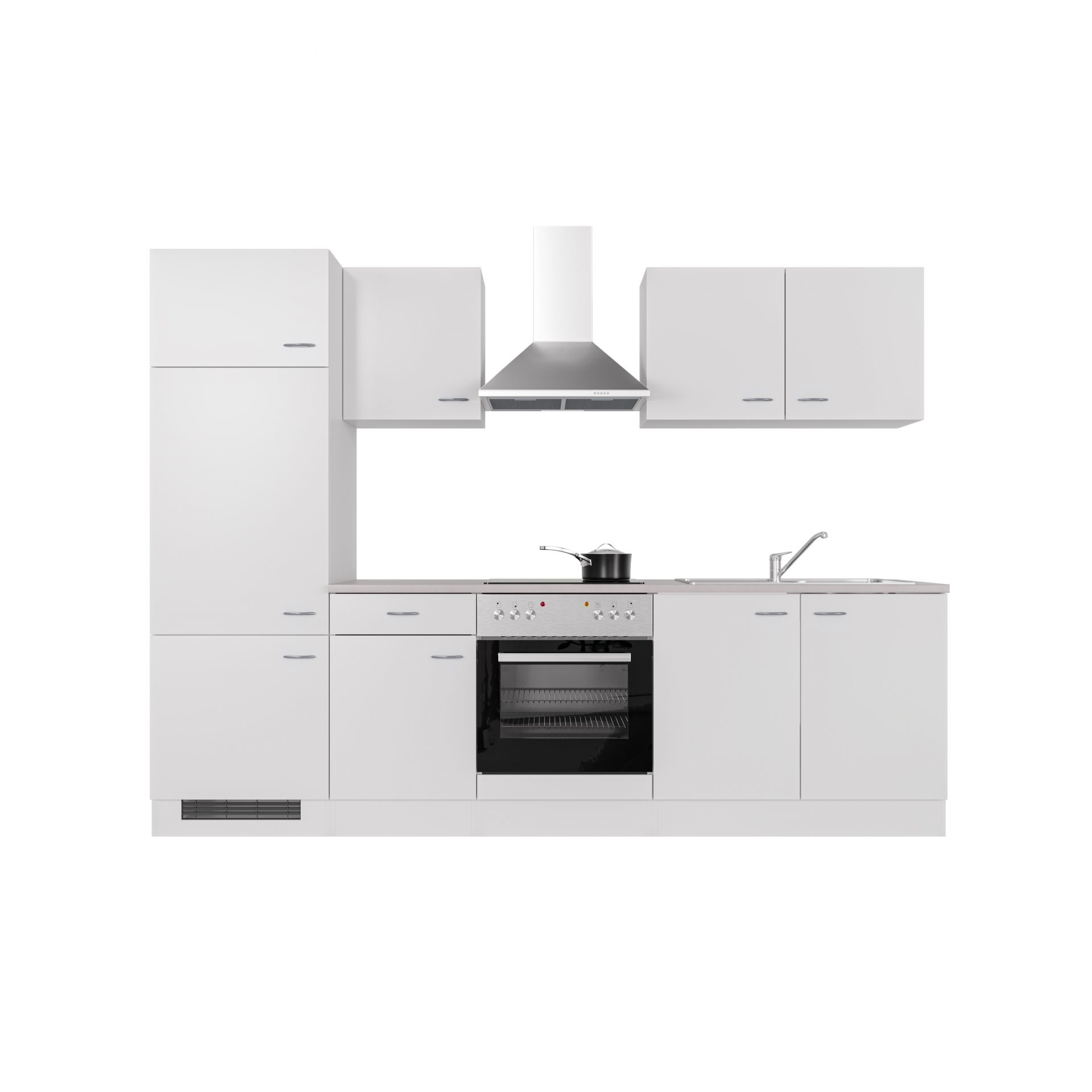 Küchenzeile WITO 270 cm mit E-Geräten