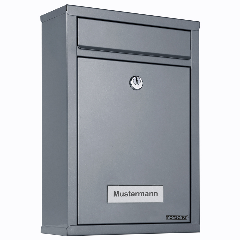 Briefkasten Silber 32x22x9cm