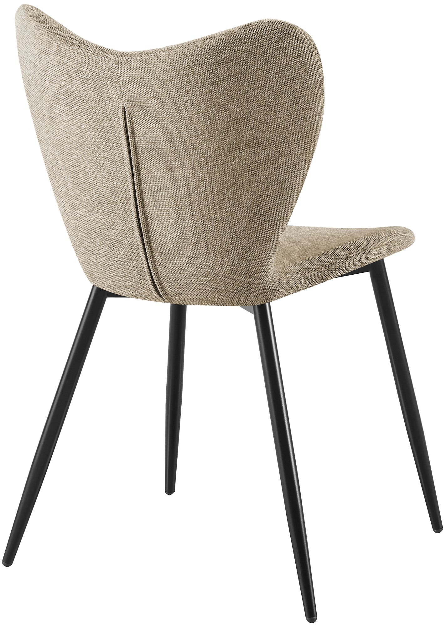 Esszimmerstuhl Maika Stoff, taupe