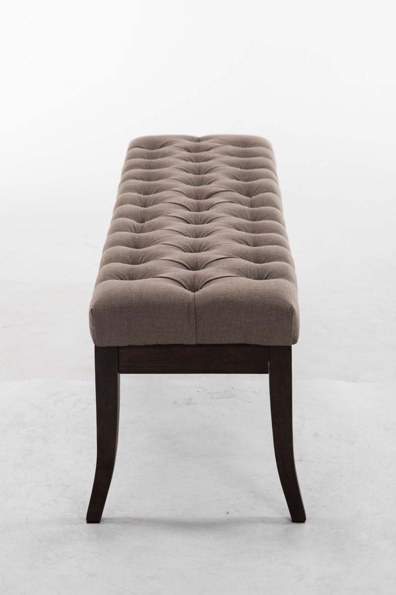 Sitzbank Ramses Stoff antik-dunkel 150, taupe