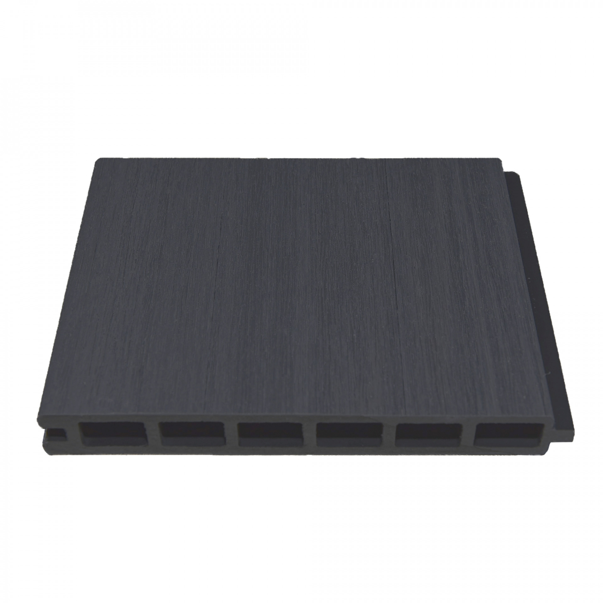 ELSKOP-Serie WPC-Steckzaunsystem, Zaunlamelle 20 x 140 x 1790 mm, ANTHRAZIT co-extrudiert