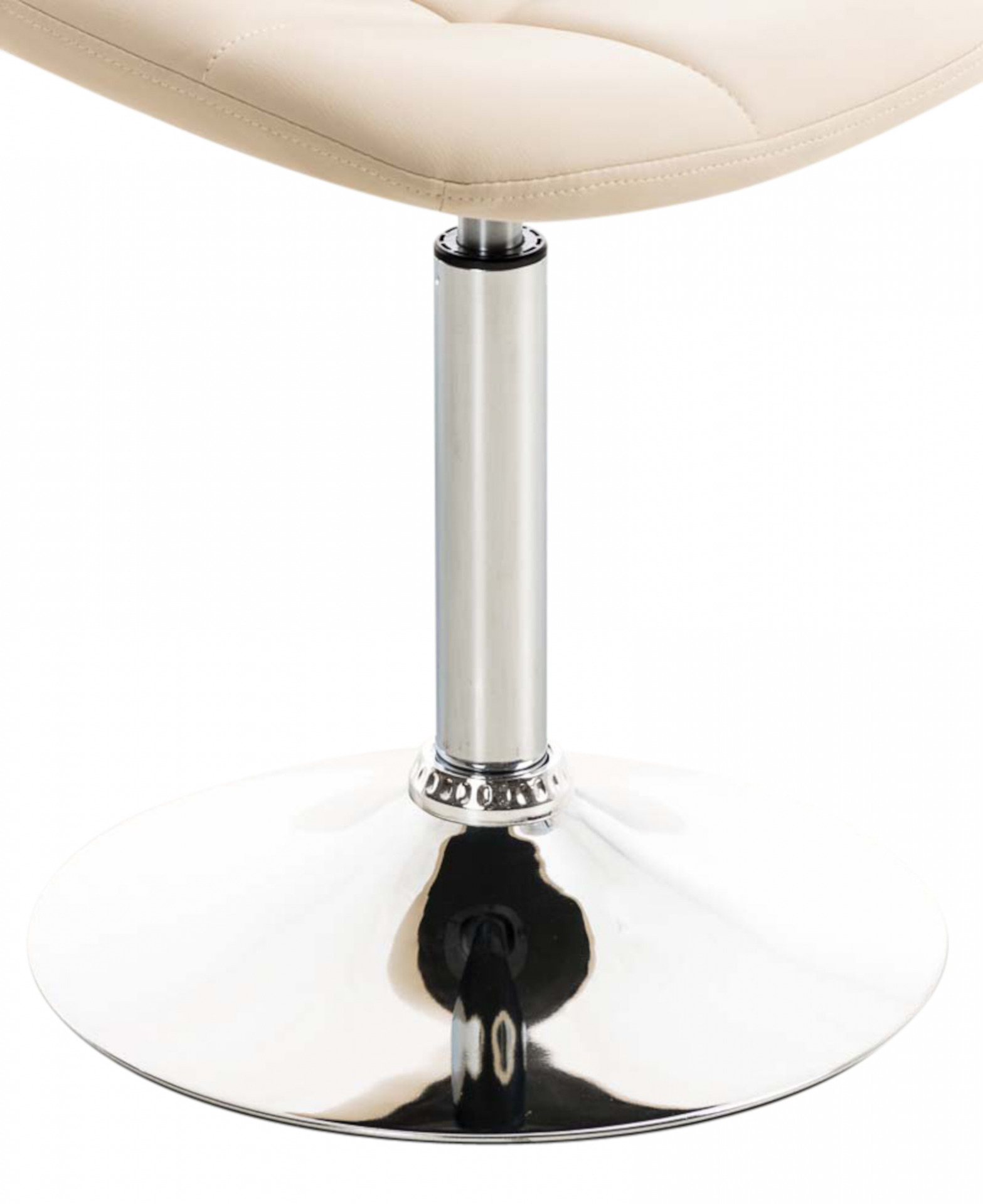 2er Set Stühle Emil Kunstleder, creme