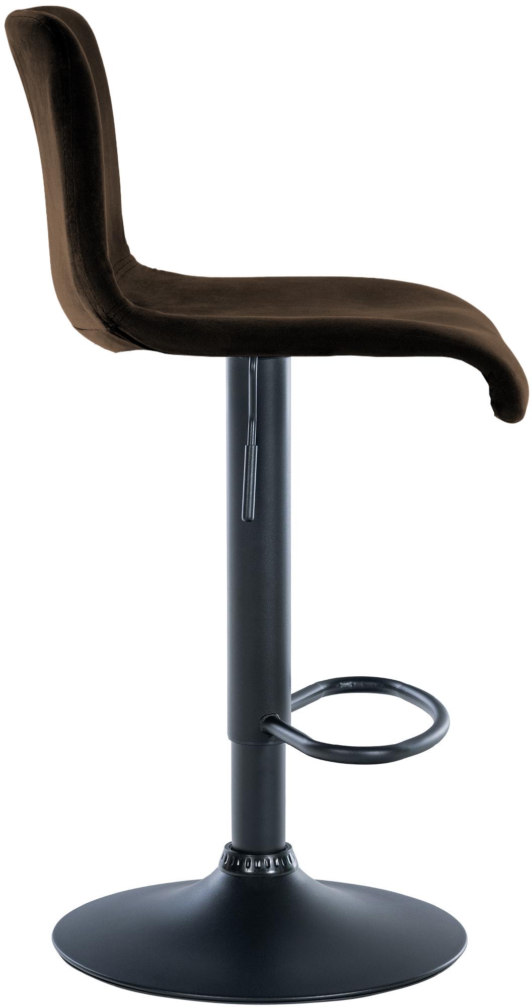 Barhocker Hoover Samt B, braun