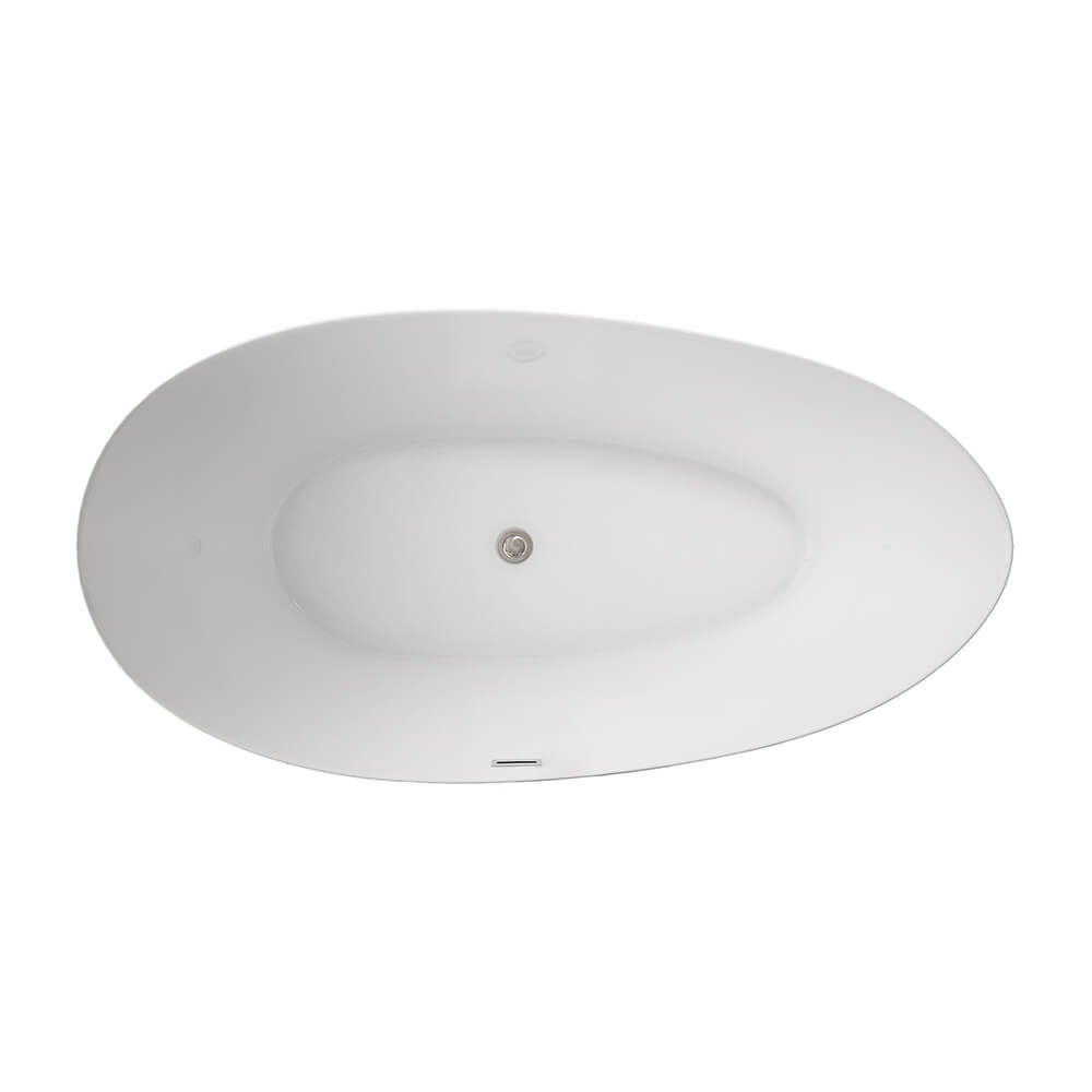 Freistehende Badewanne DELIA - 180 x 90 cm