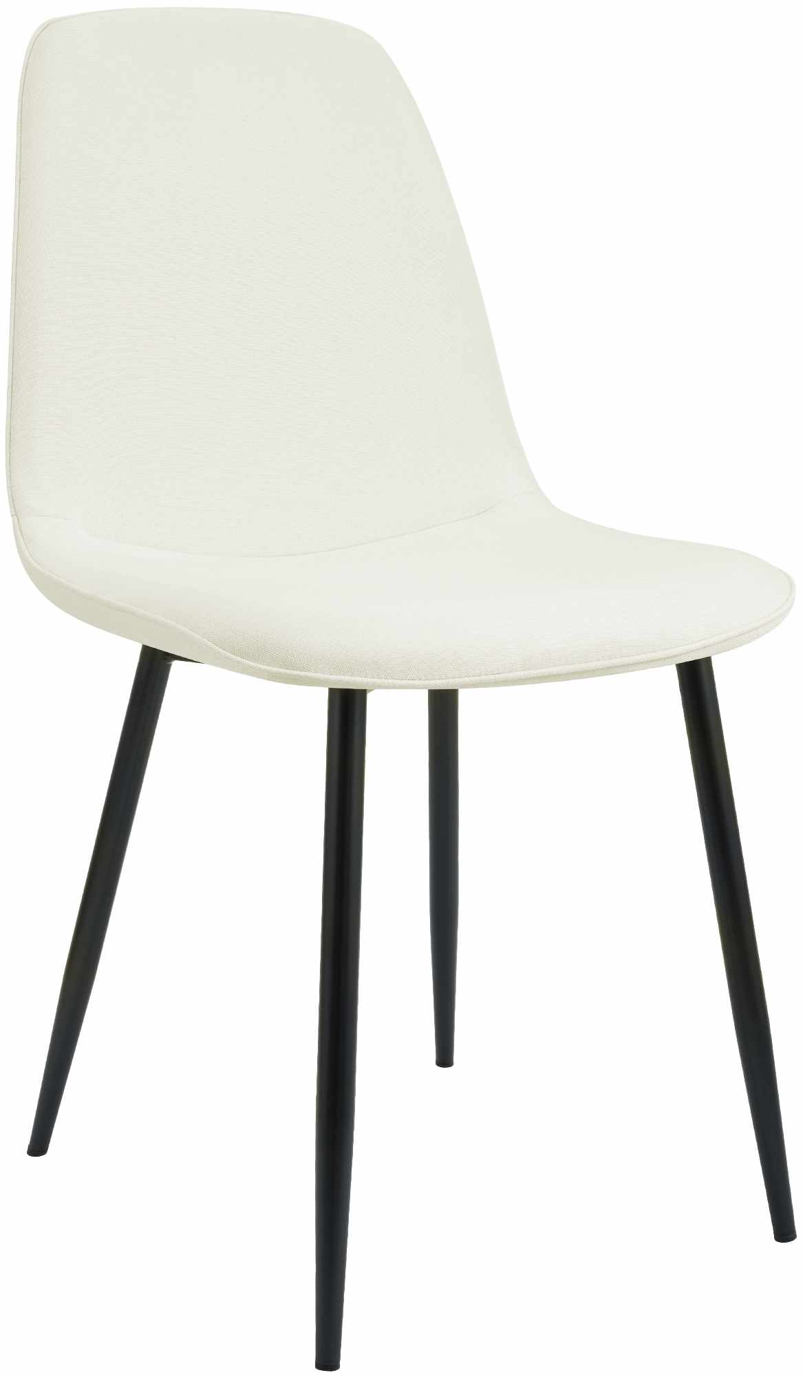 Esszimmerstuhl Maryam Stoff, creme