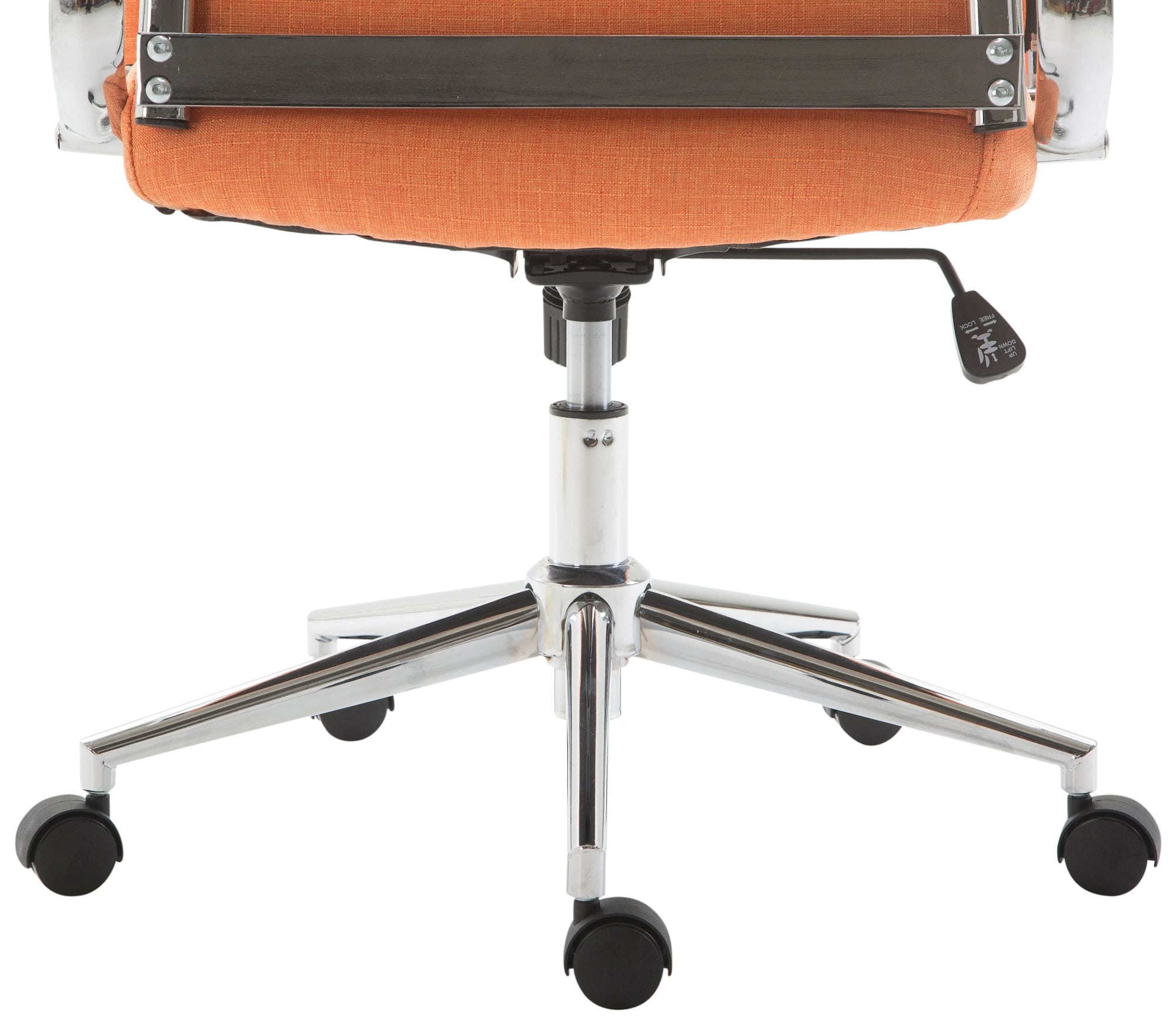 Bürostuhl Kolumbus Stoff, orange