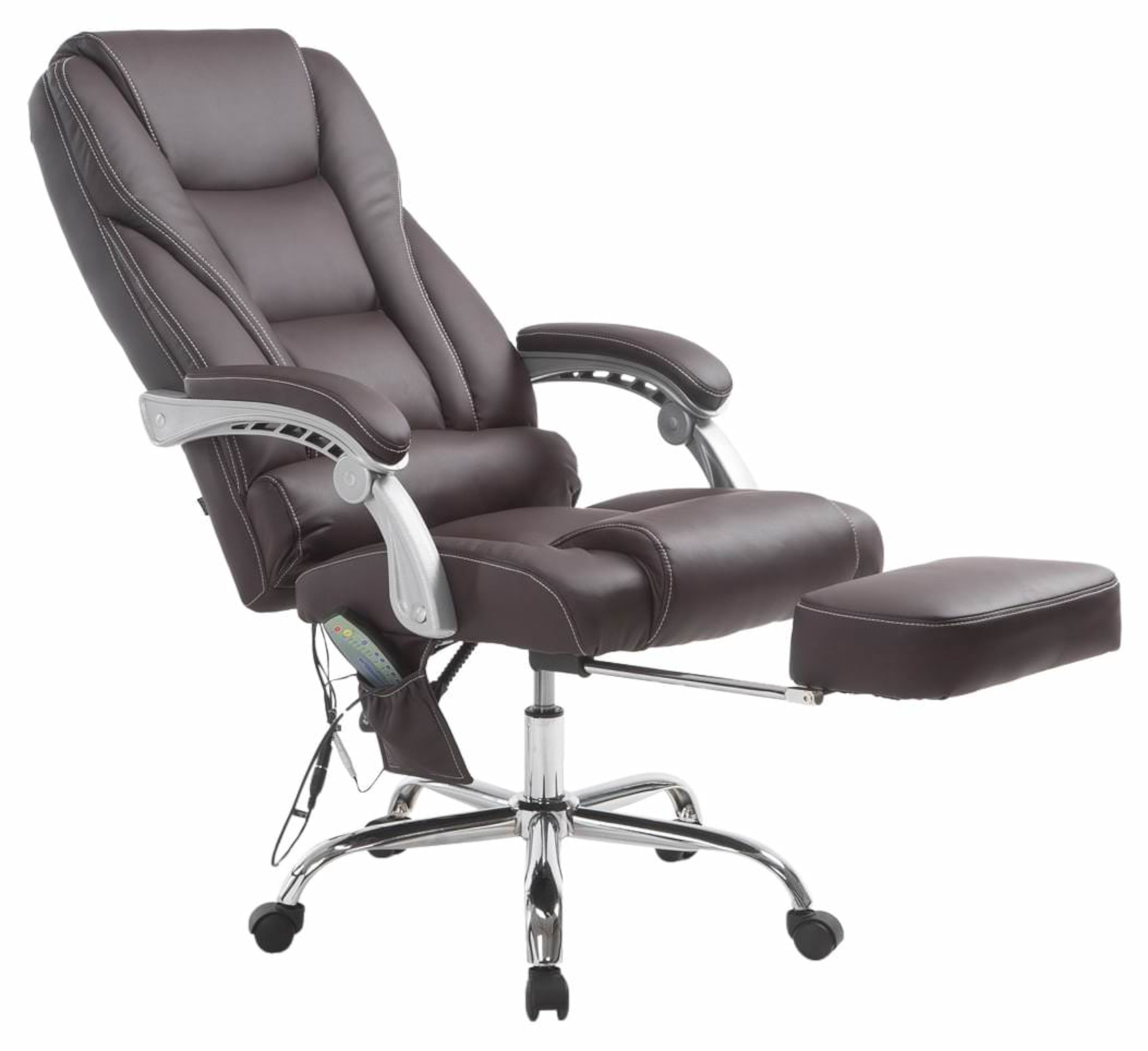 Bürostuhl Pacific mit Massagefunktion, braun