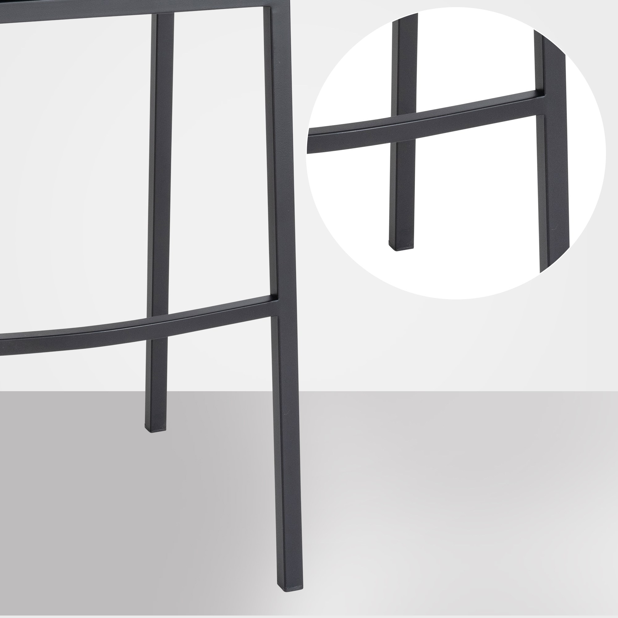 Barhocker Damaso B Samt mit 4-Fuß Gestell, grün