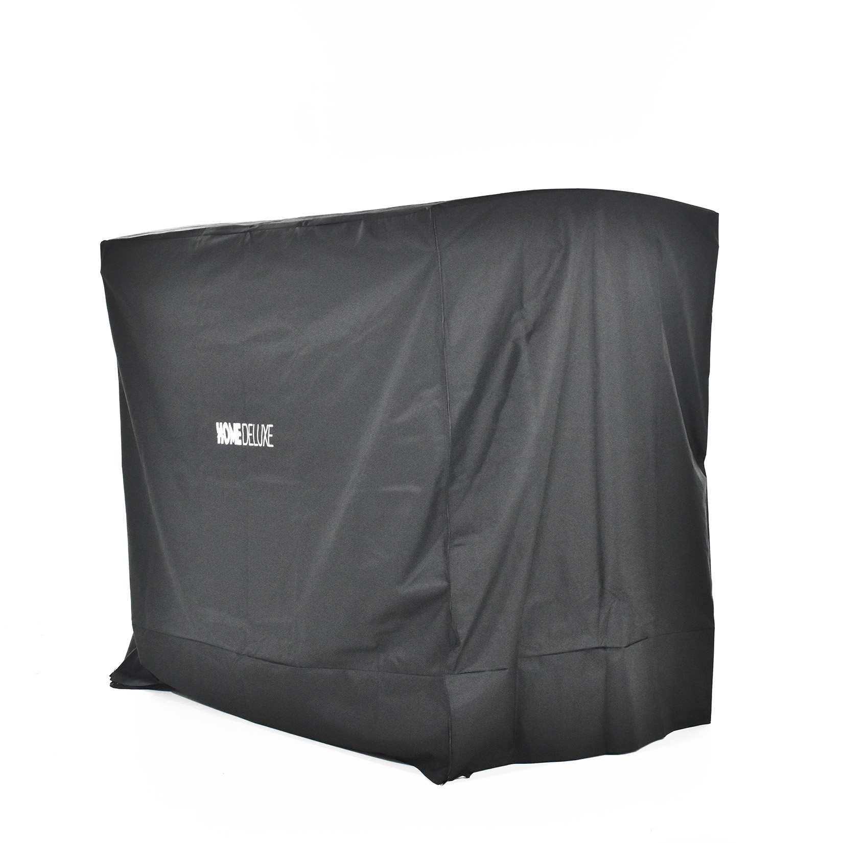 Hollywoodschaukel 3-Sitzer DESCANSO - 115 x 198 cm Beige mit Abdeckung
