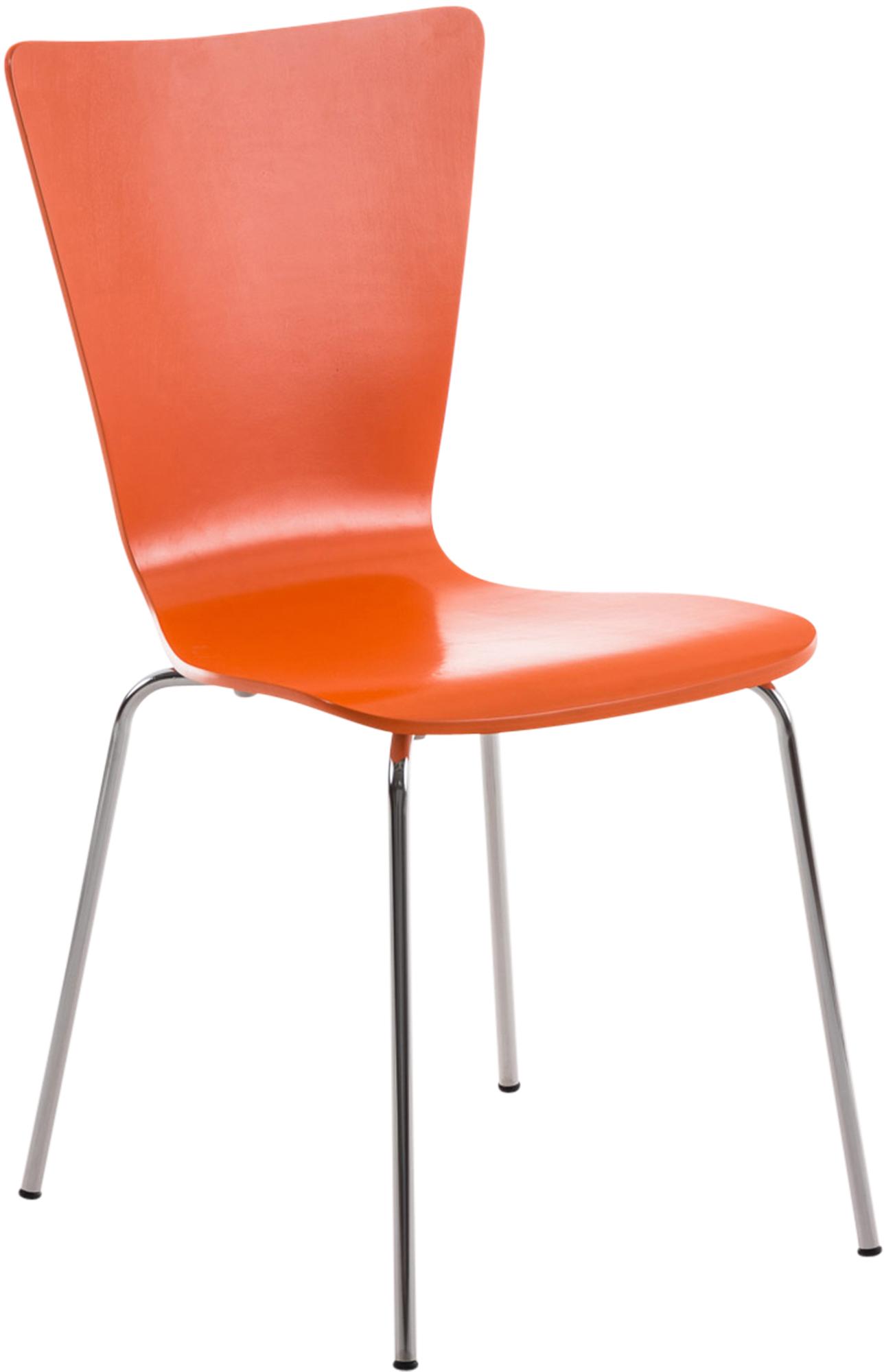 Besucherstuhl Aaron, orange