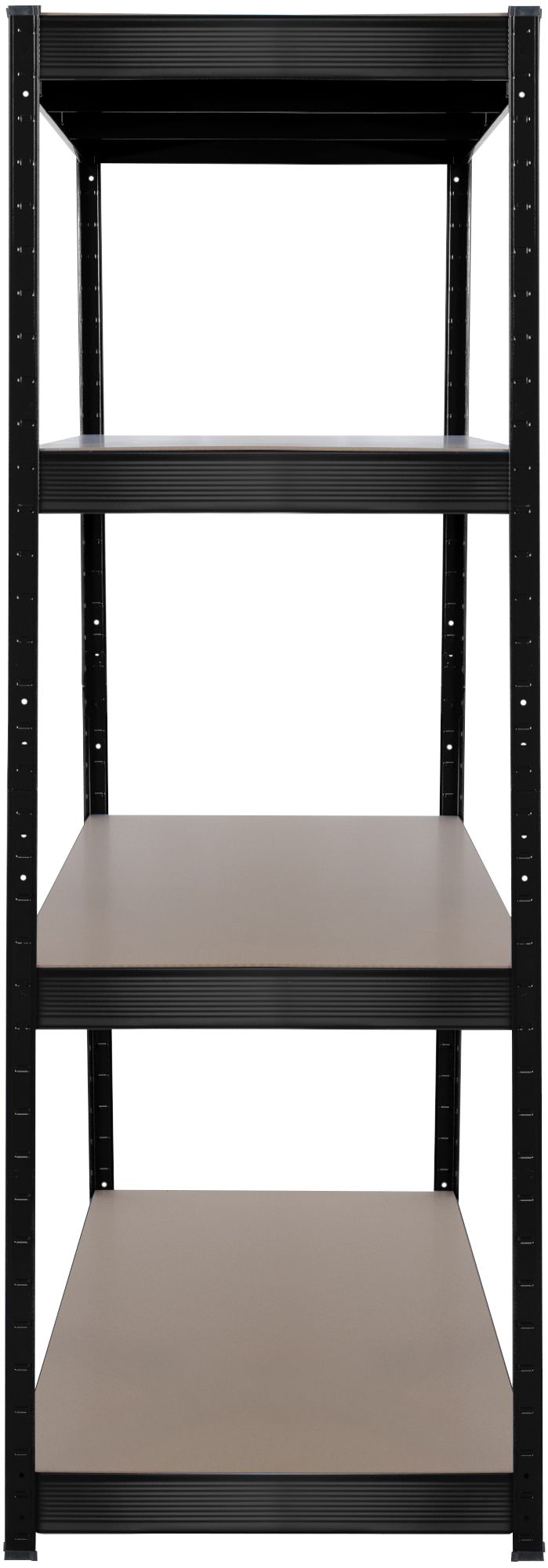 Schwerlastregal 160x60x180 cm, schwarz