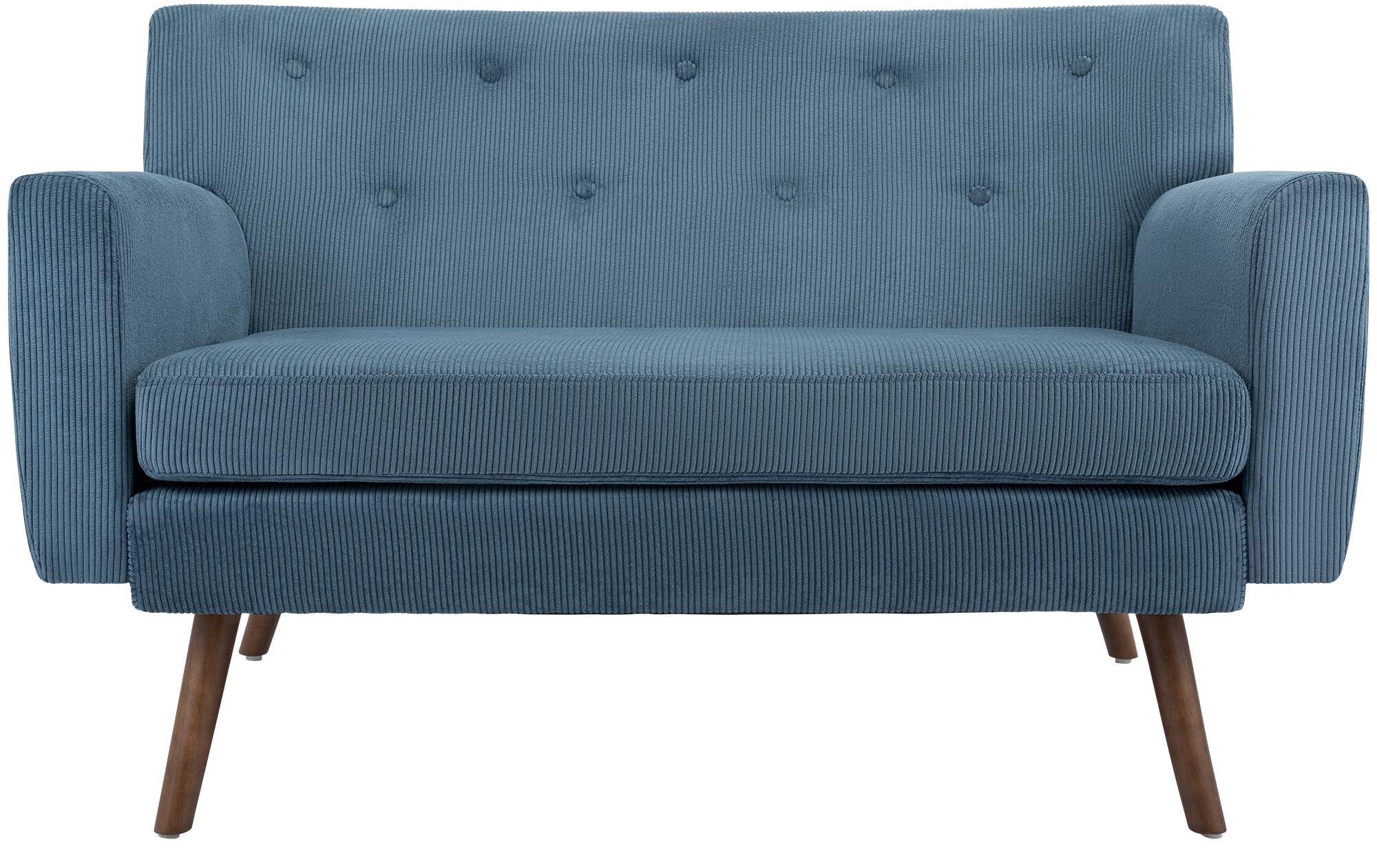Sofa Kioni Cord, blau