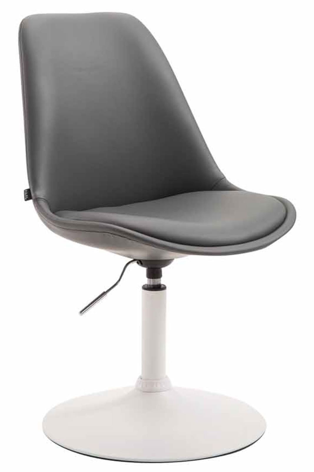 4er Set Esszimmerstühle Maverick W Kunstleder, grau