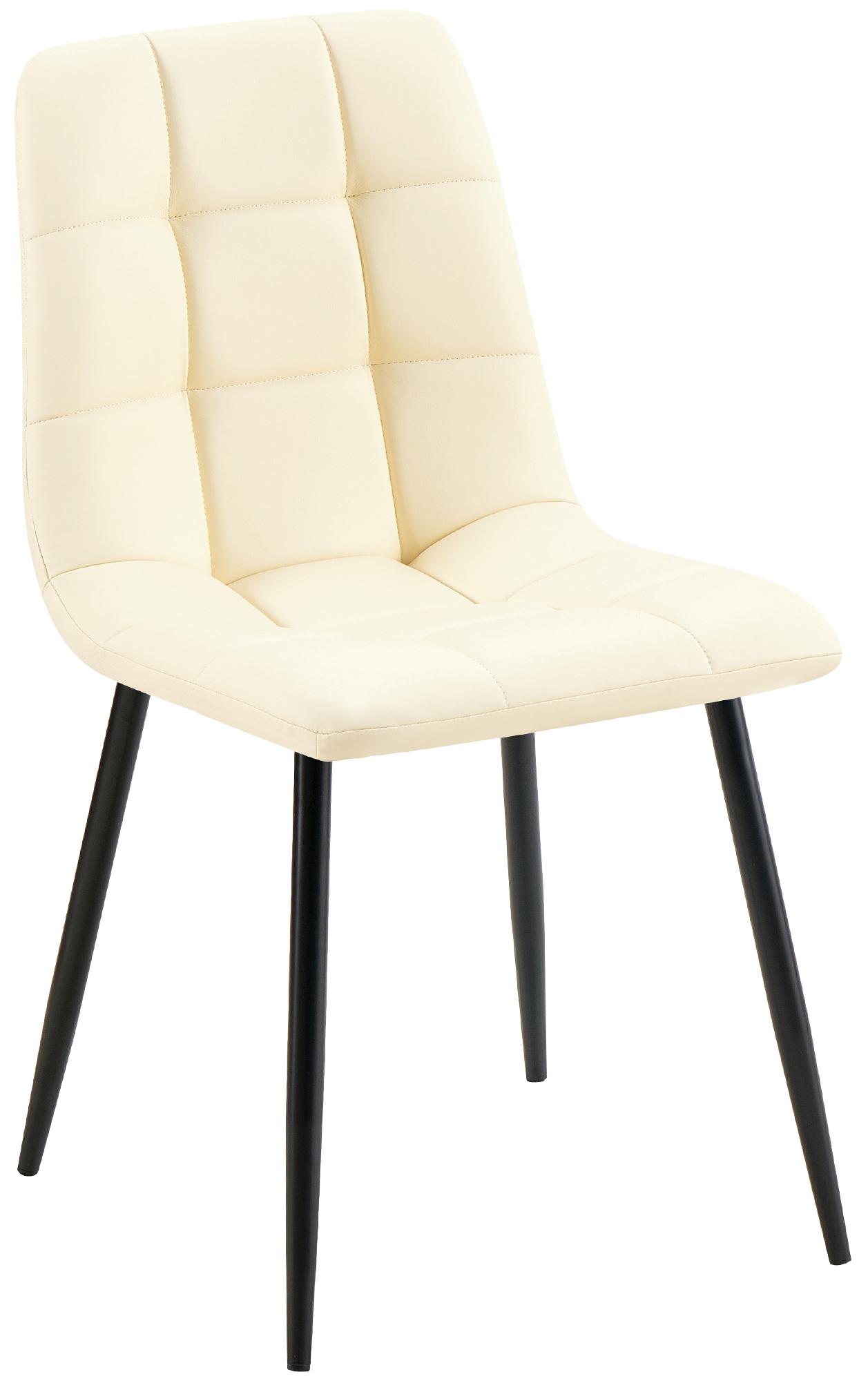 Esszimmerstuhl Antibes Kunstleder, creme