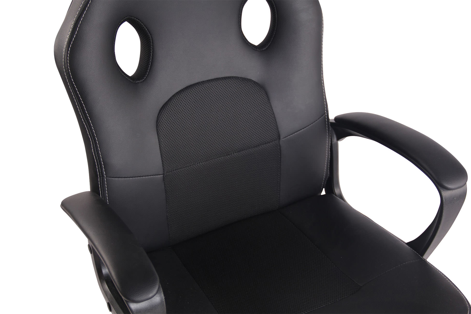 Bürostuhl Elbing, schwarz/schwarz