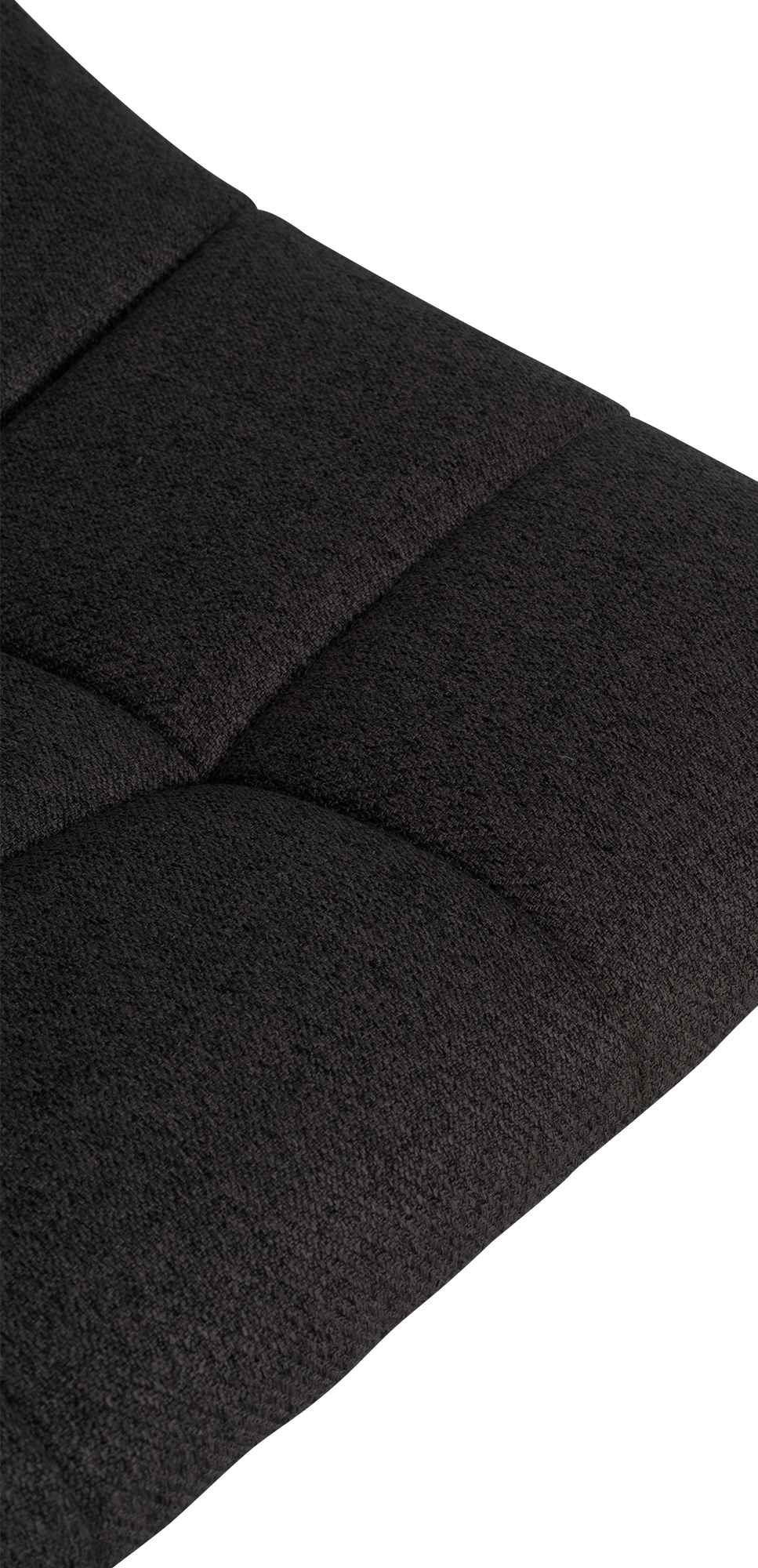 2er Set Barhocker Jerry Stoff chrom, schwarz