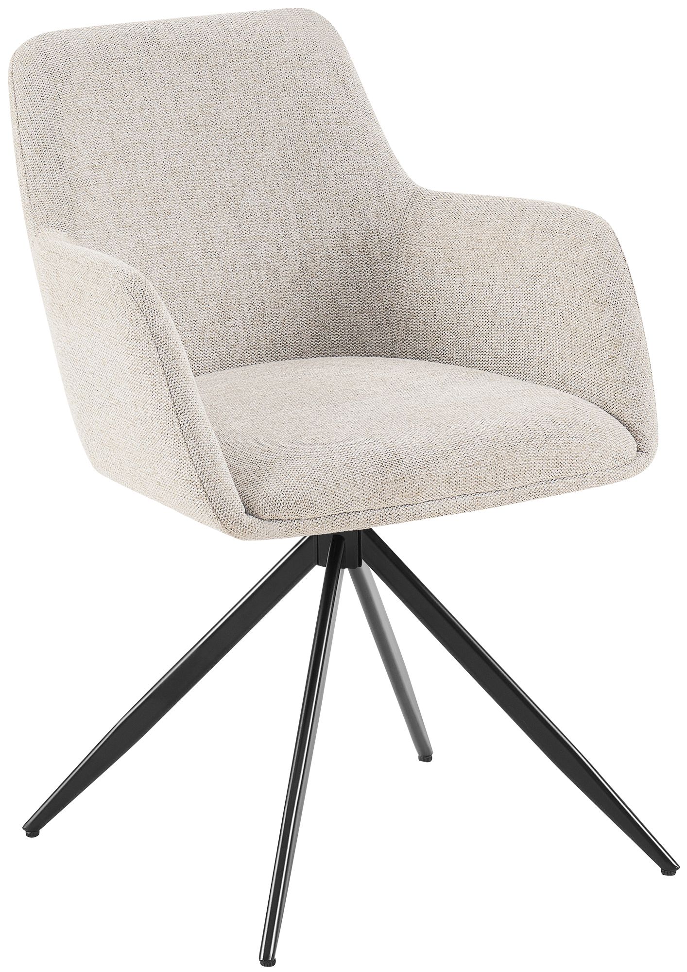 Esszimmerstuhl Olema Stoff, creme