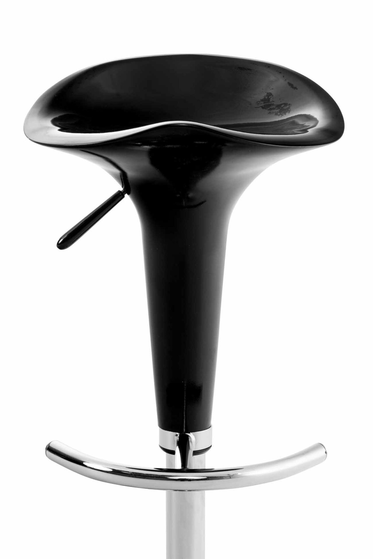 2er Set Barhocker Saddle, schwarz