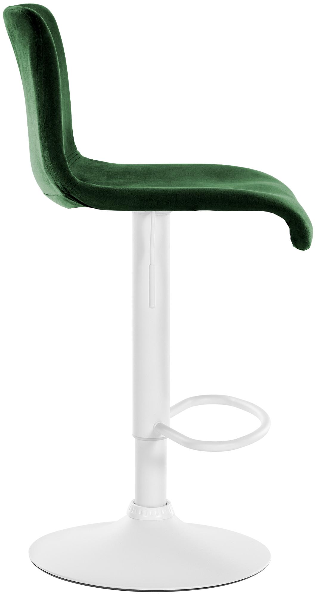 Barhocker Hoover Samt W, grün