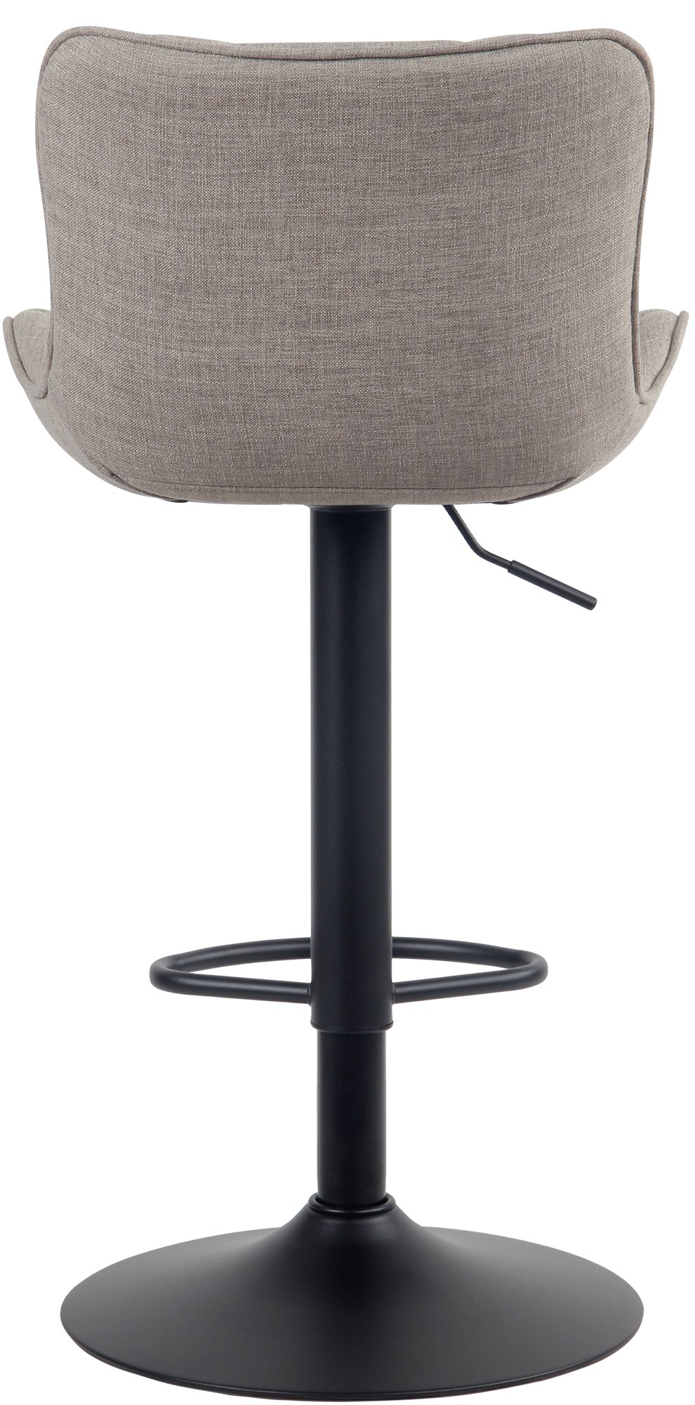 2er Set Barhocker Linus Stoff, taupe