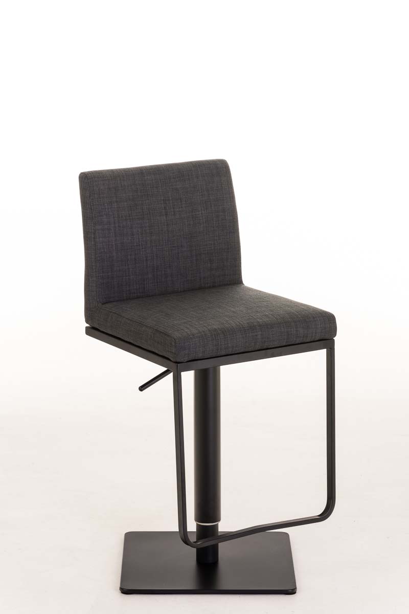 Barhocker Panama B Stoff, dunkelgrau