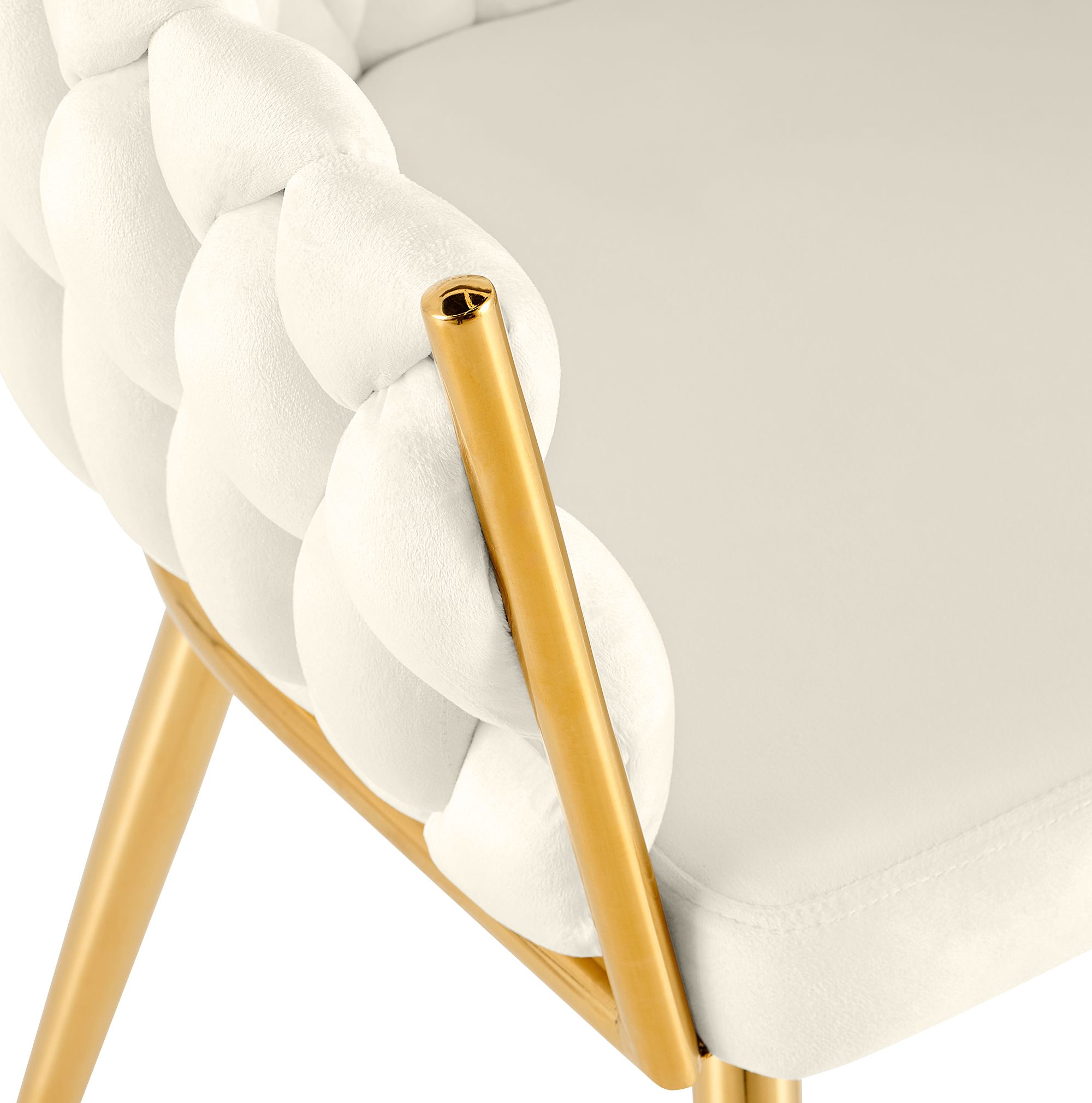 Esszimmerstuhl Molise gold, creme