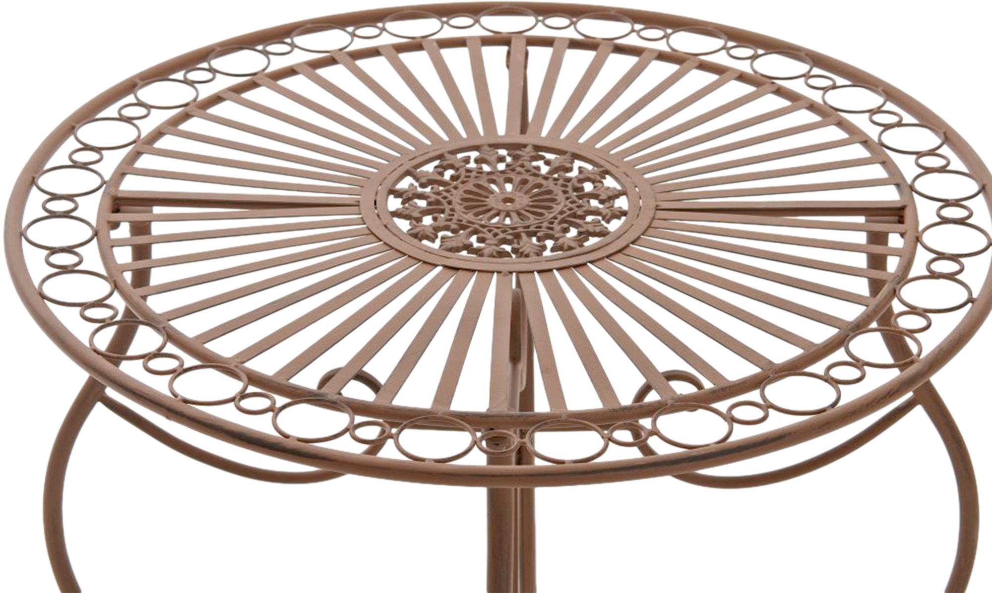 Tisch Indra, antik braun