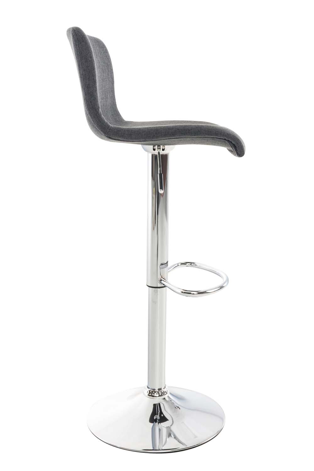 Barhocker Hoover Stoff C, dunkelgrau