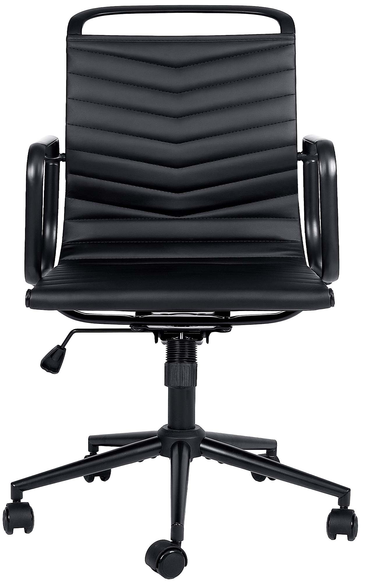 Bürostuhl Bakers Kunstleder, schwarz