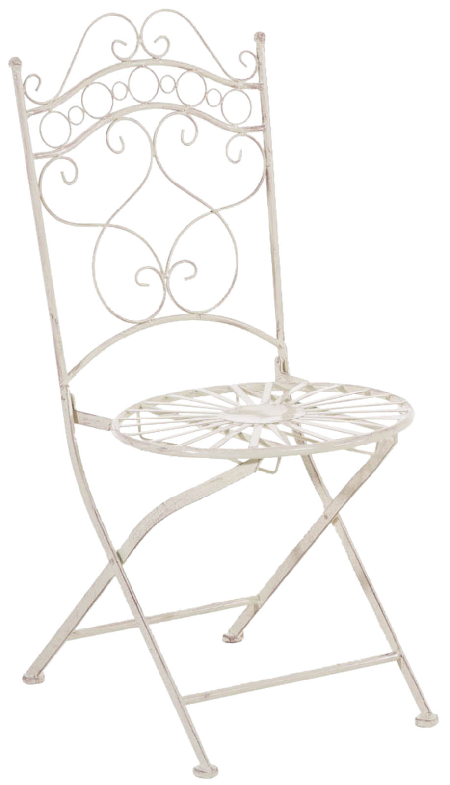 2er Set Stühle Indra, antik-creme