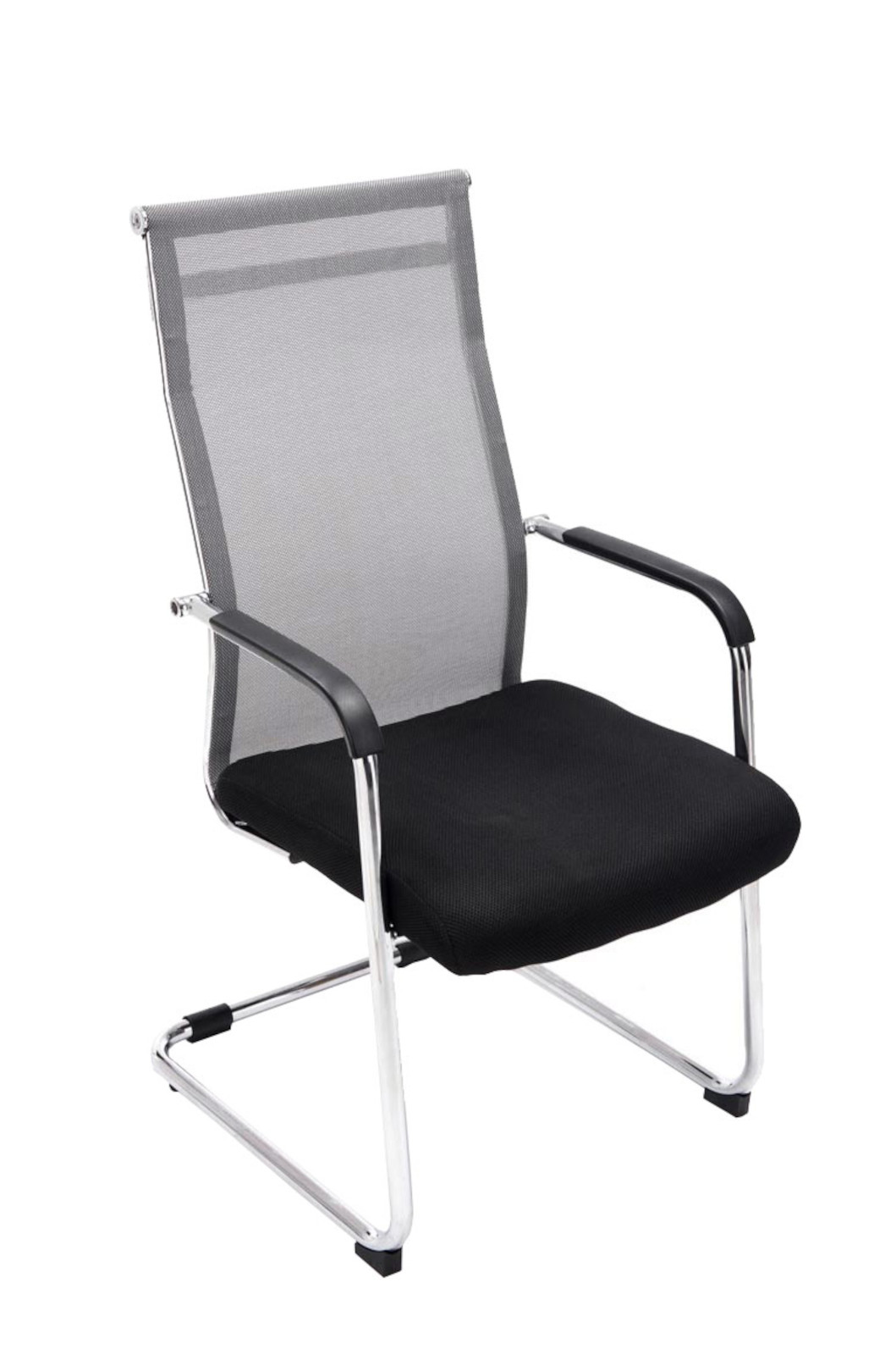 2er Set Besucherstühle Brenda, grau