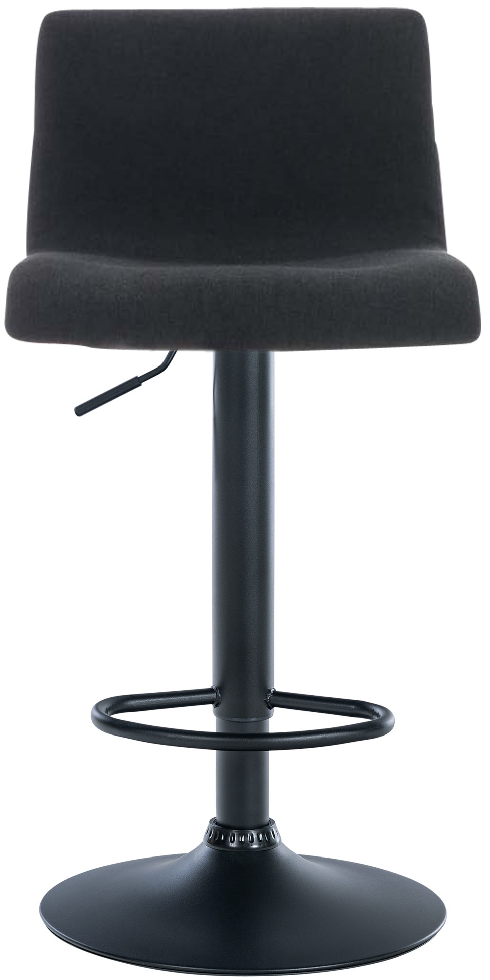 Barhocker Hoover Stoff B, schwarz