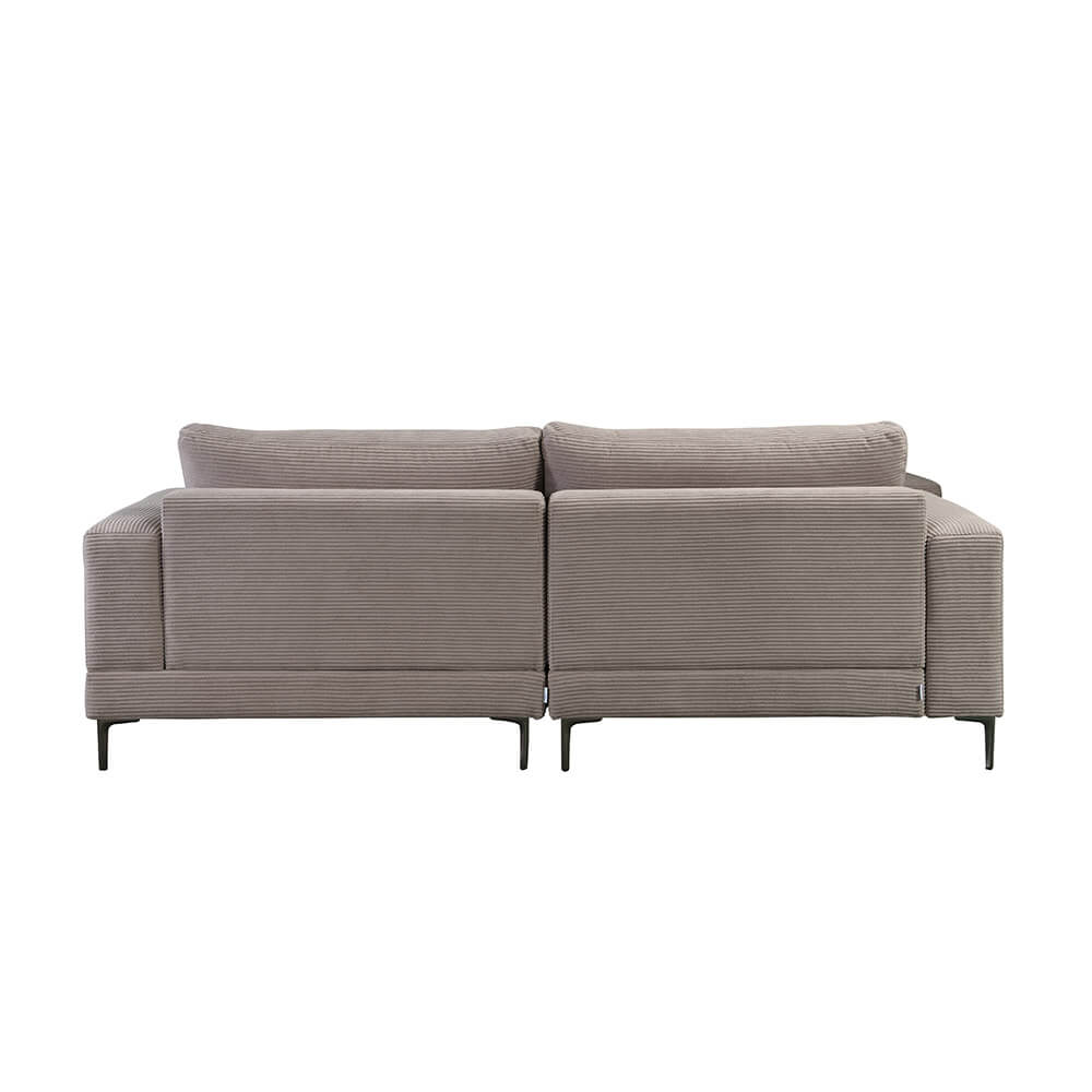 Sofa BELLANO M - 238 x 188 cm Links Cord Beige