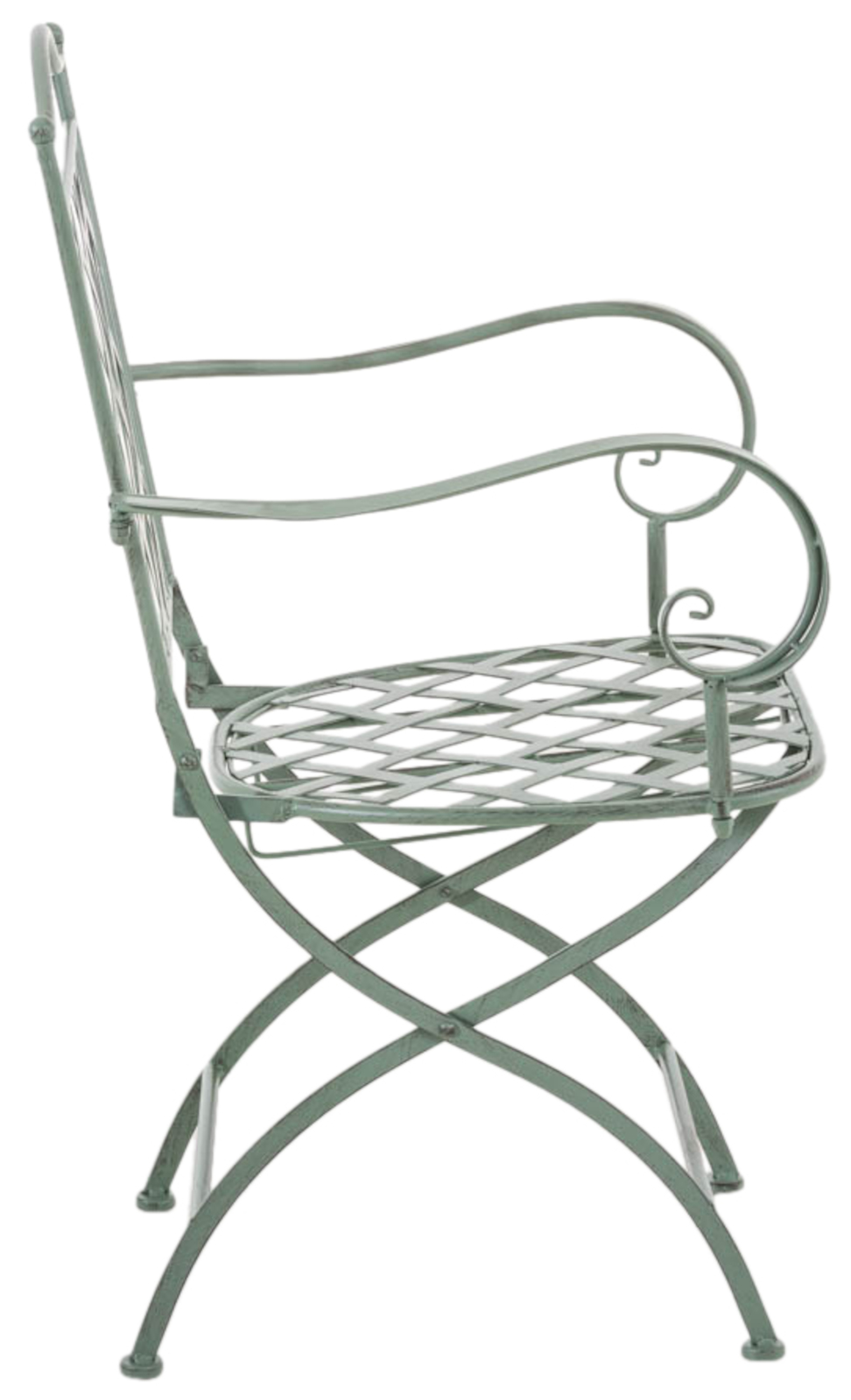 2er Set Stühle Adara, antik-grün