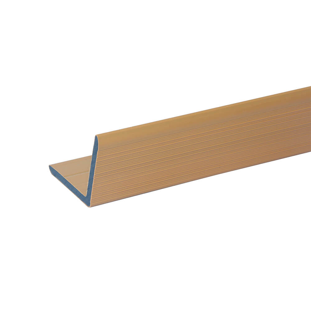 WPC Abschlussleiste für Fassadenverkleidung VIRO Teak - 10er Set