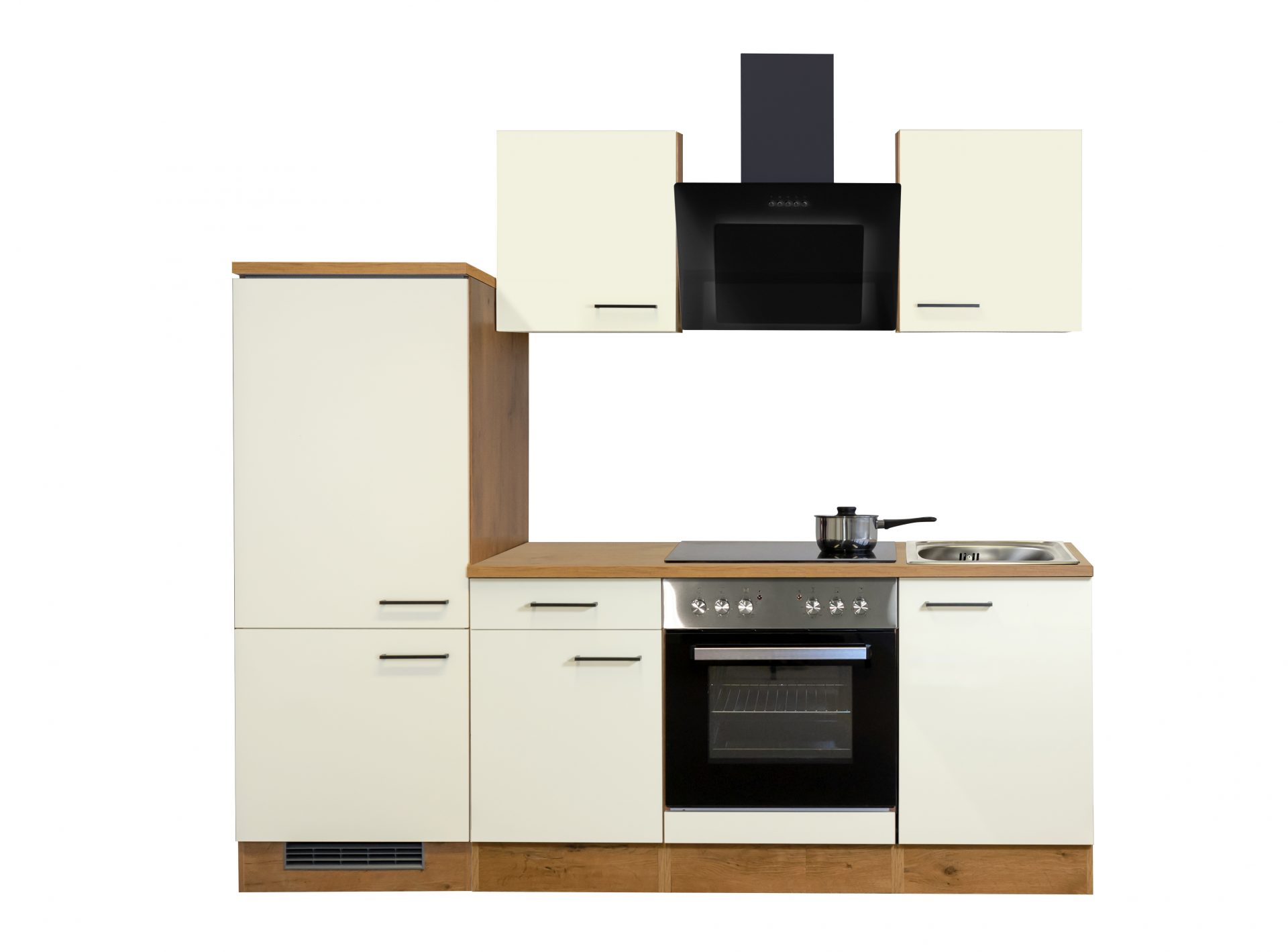 Küchenzeile Avila 220 cm mit E-Geräte